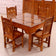 Box Shaped Dining 4 Seater Set