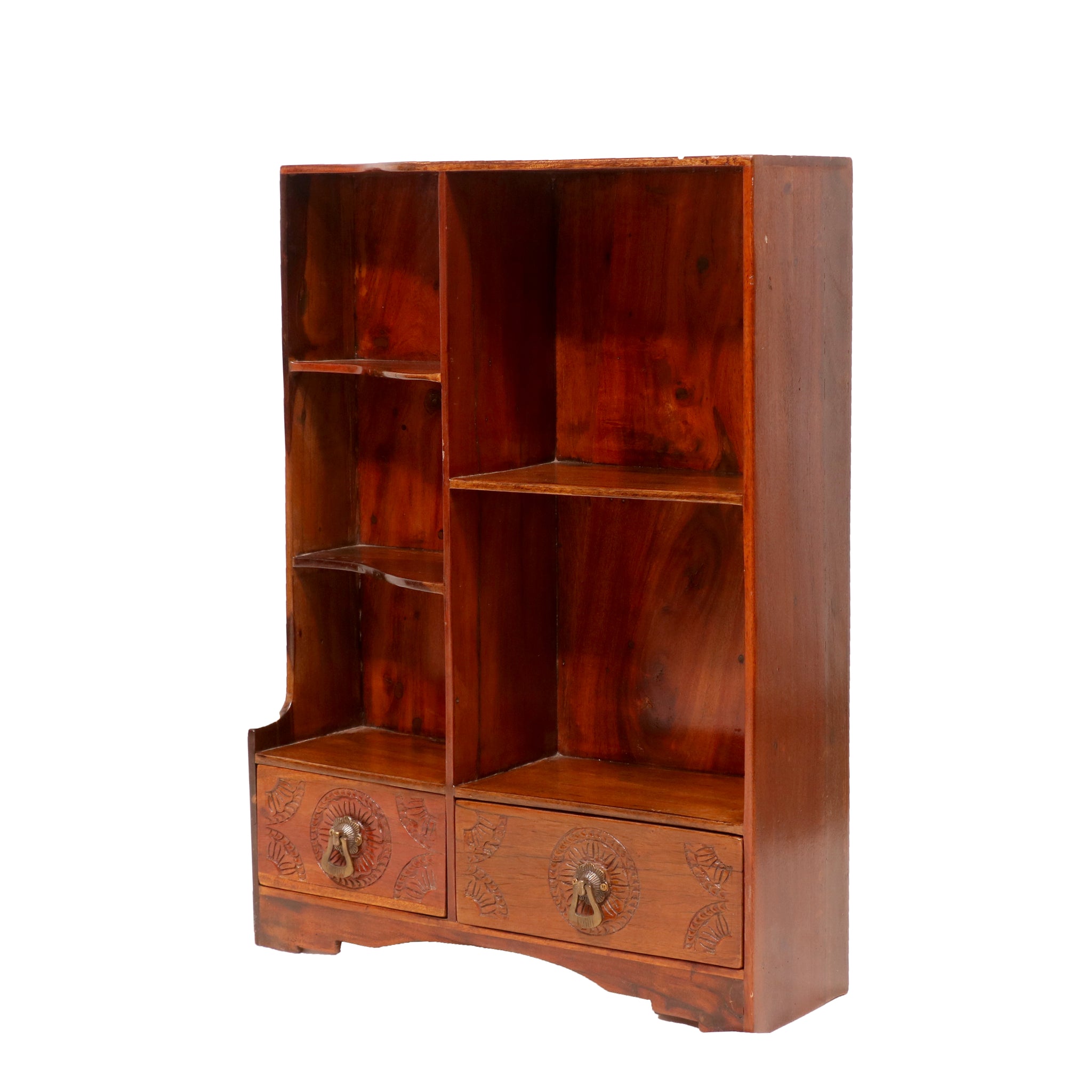 3-Shelf 2-Drawer Wall Hanging Rack