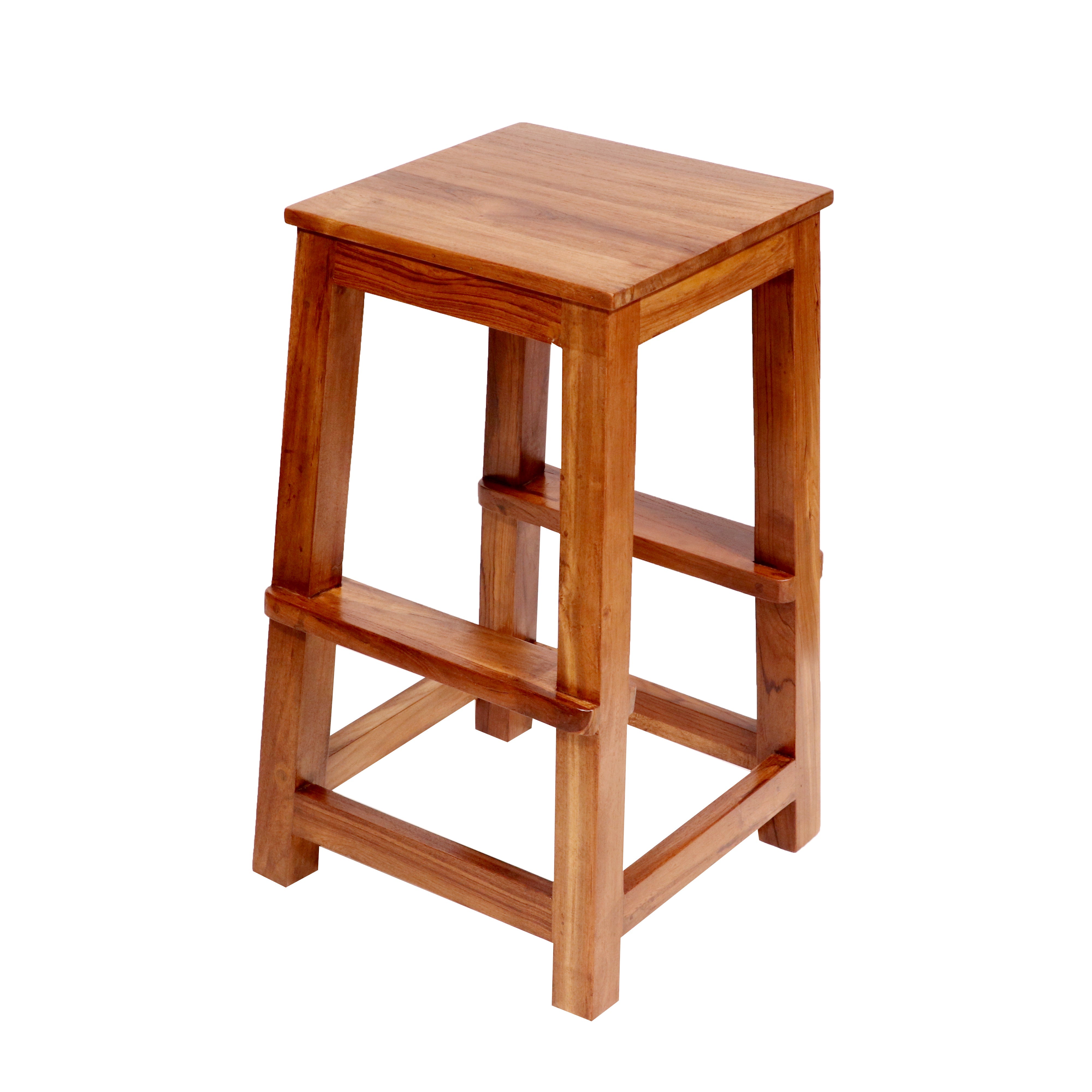 Natural Touch Abstract Design Tall Stool Stool