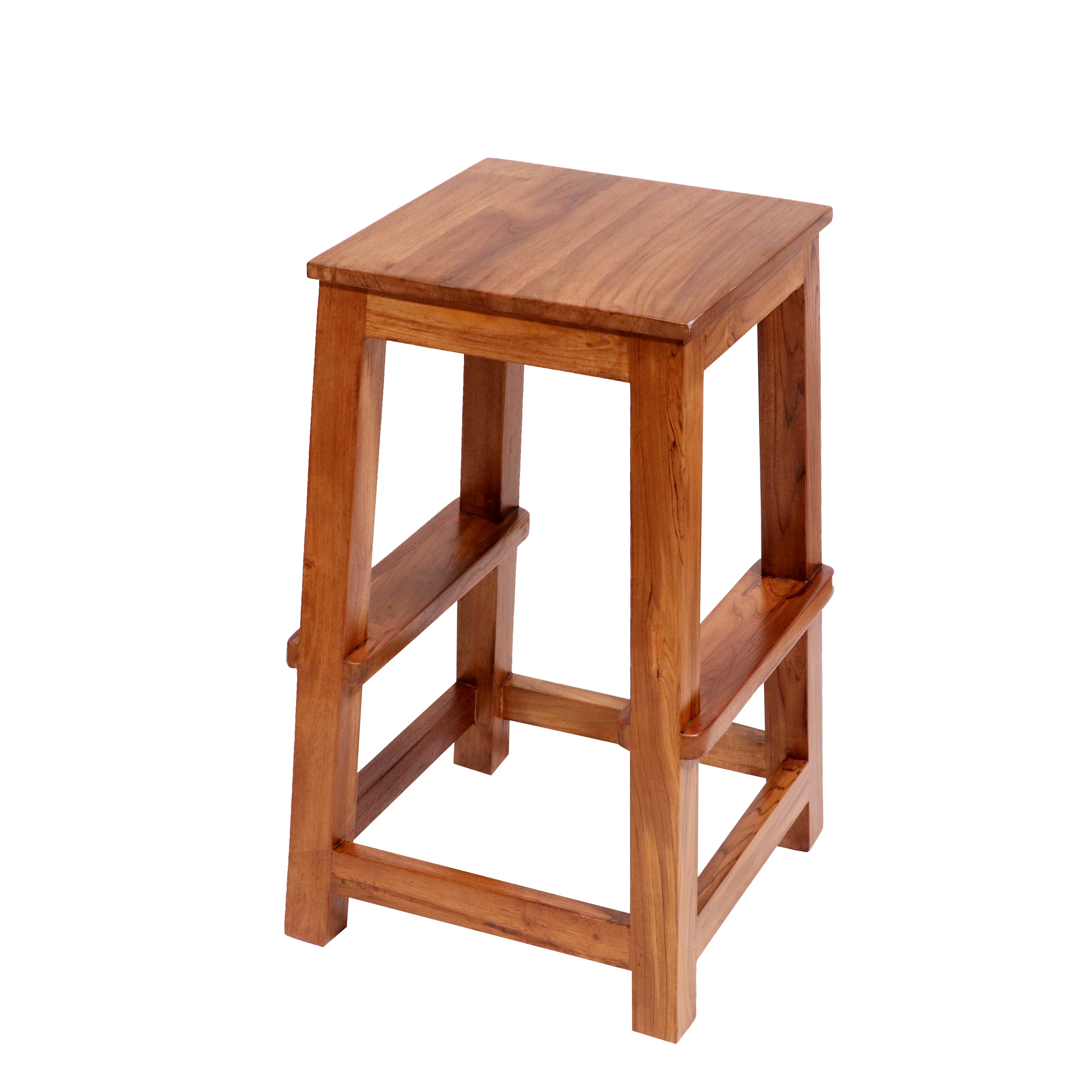 Natural Touch Abstract Design Tall Stool Stool
