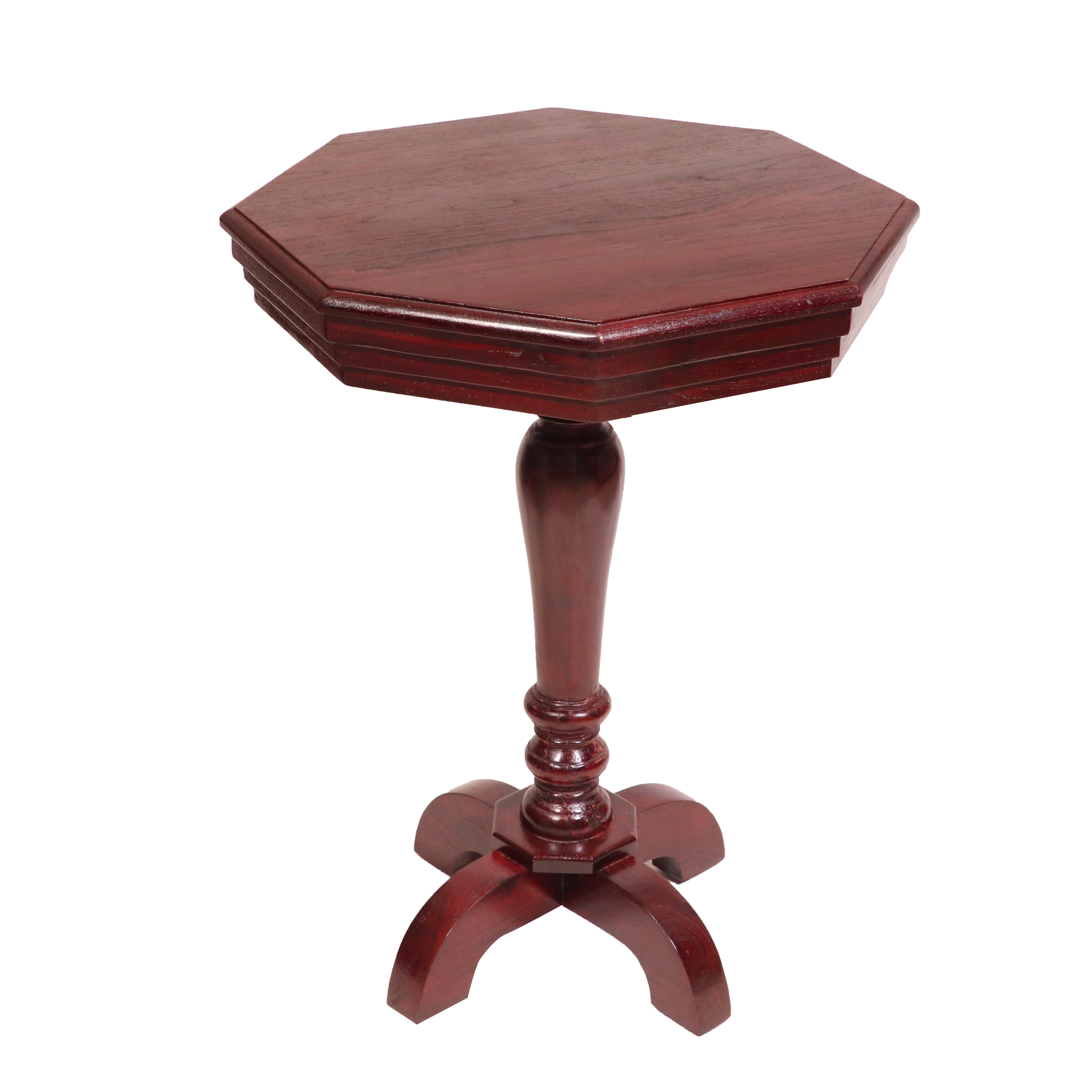 Mohagany touch octogonal shaped balcony table Dining Table