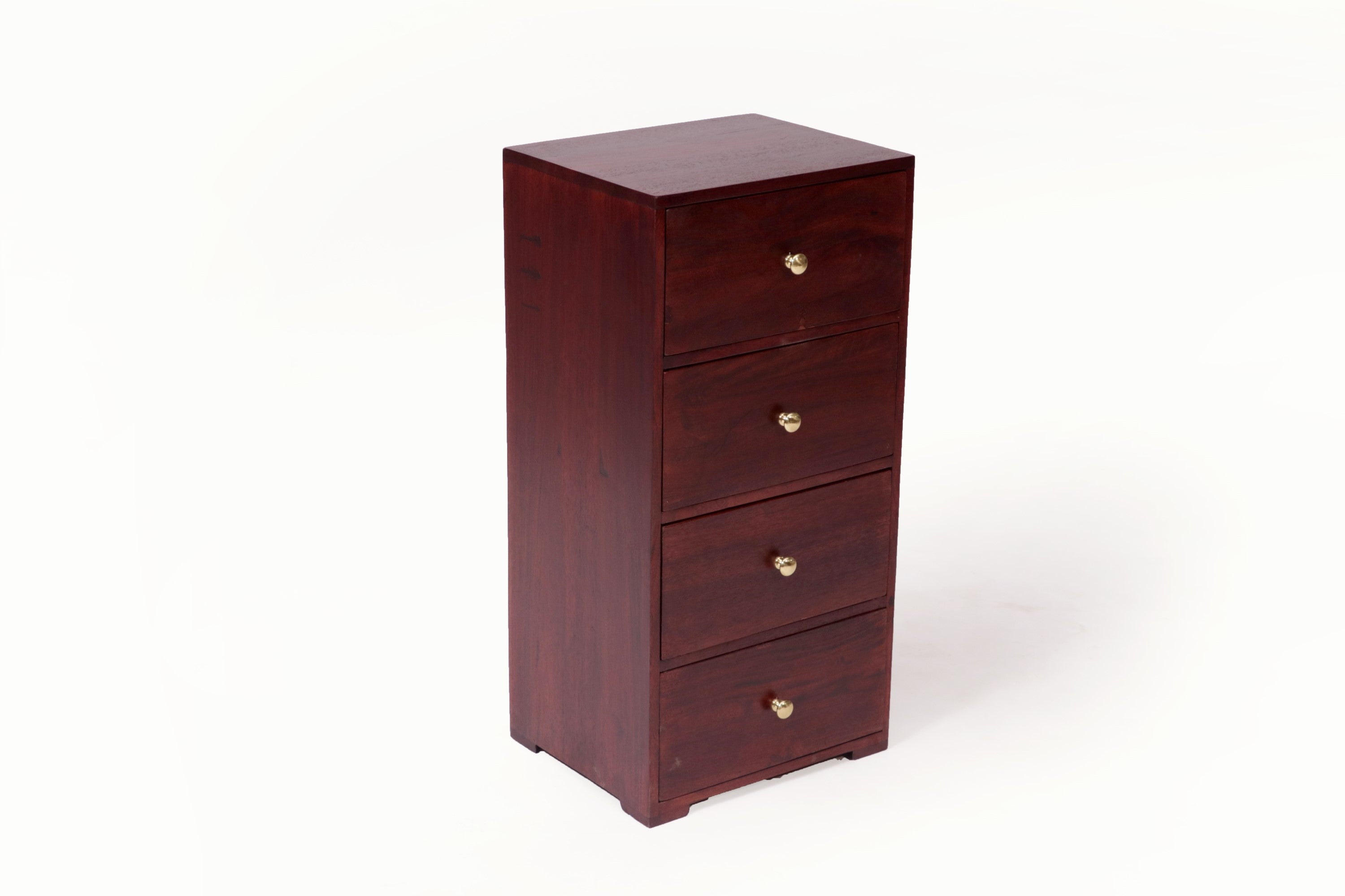 4 Drawer Tower Wooden Chest Drawer's Chest