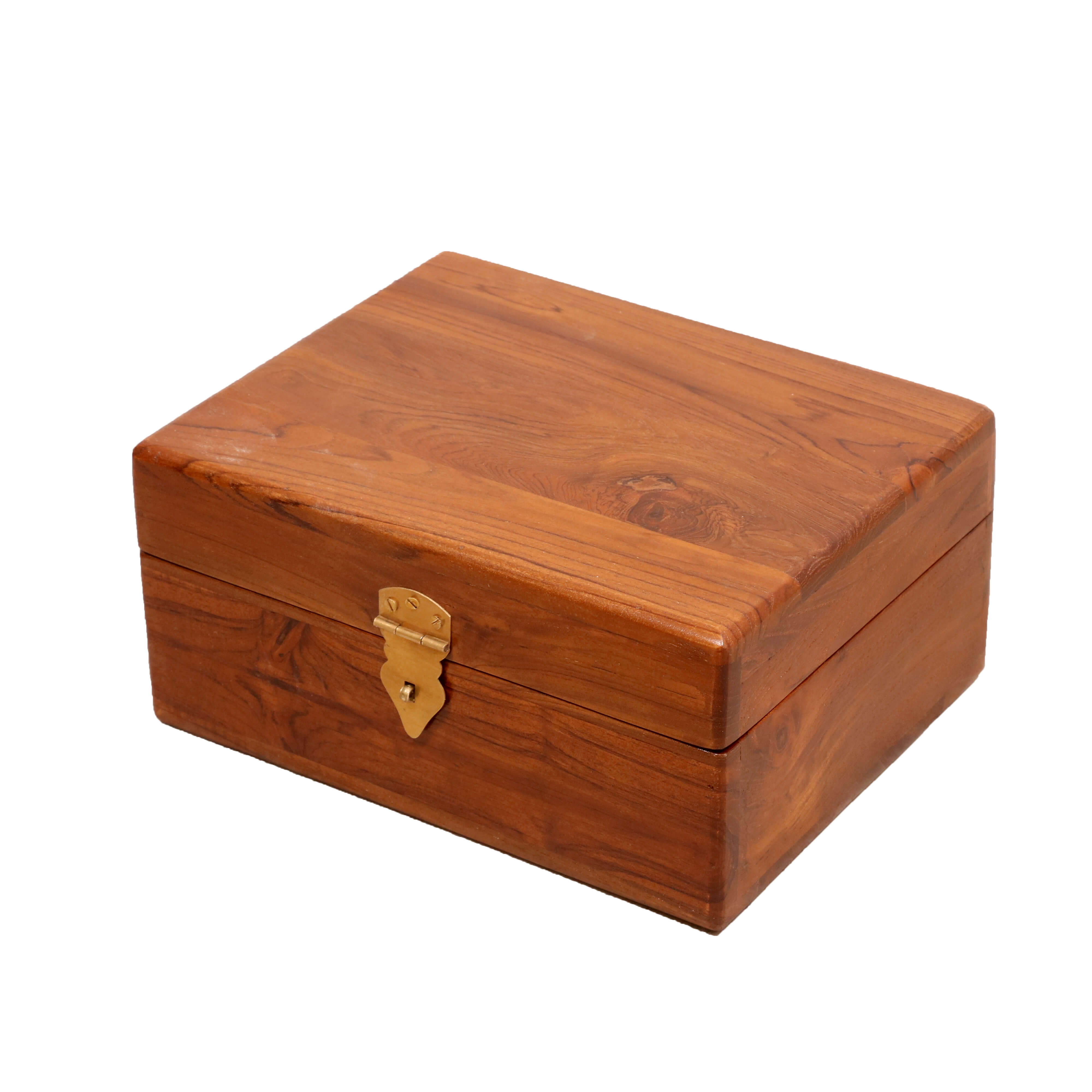 Two-compartment Jewellery Box Wooden Box