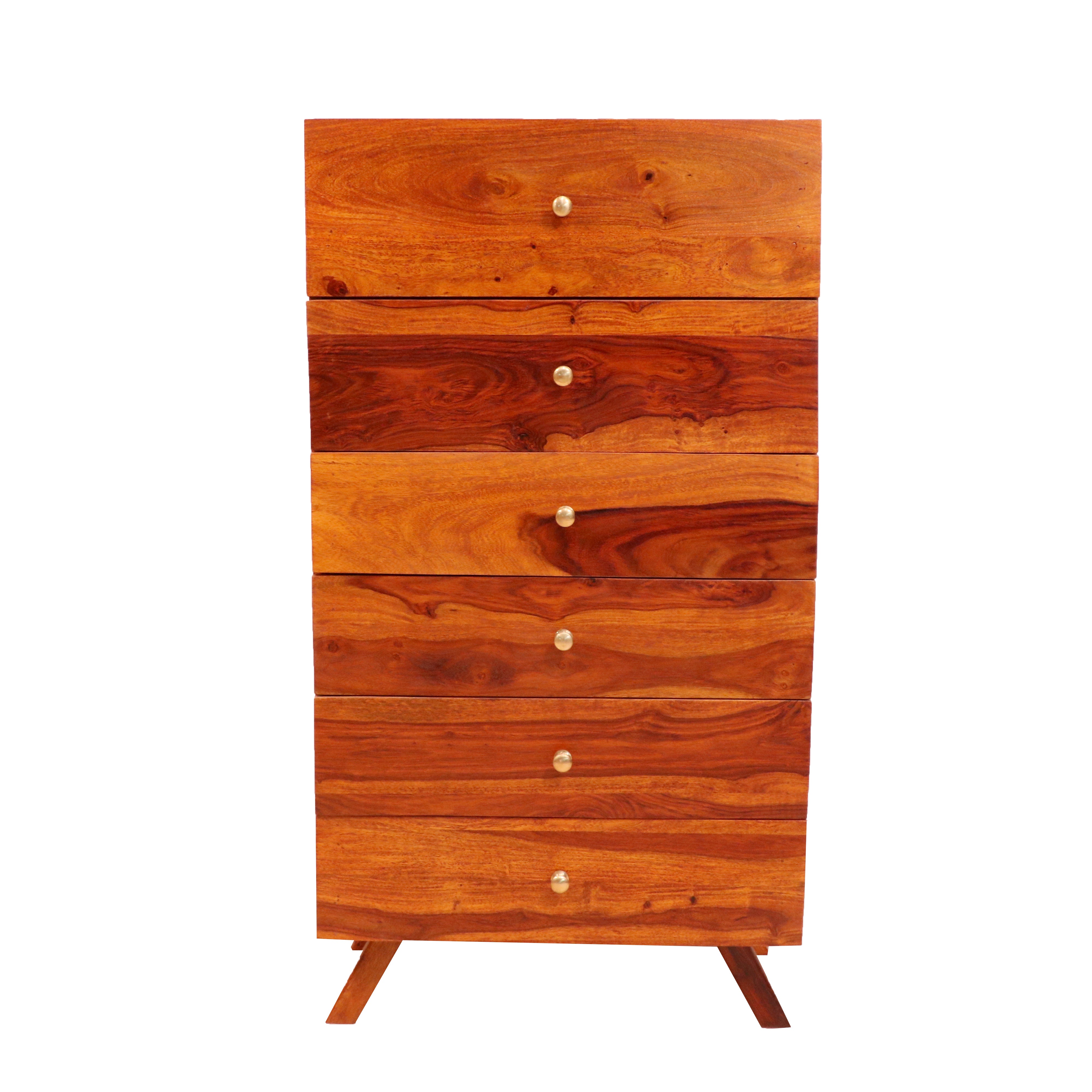 Stylish Solid wood 6 Drawers chest Drawer's Chest