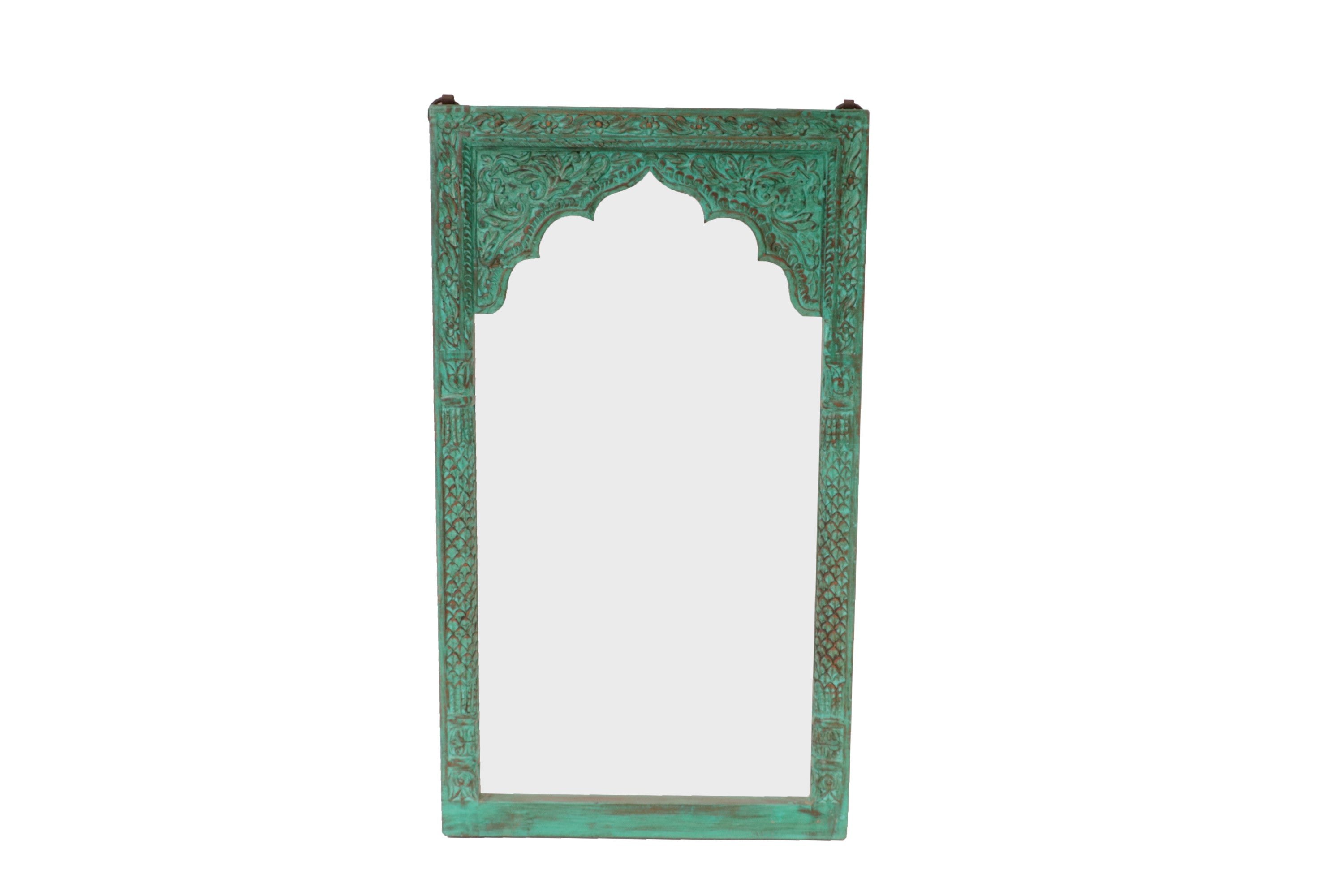 Ethnic Carved Mirror Mirror