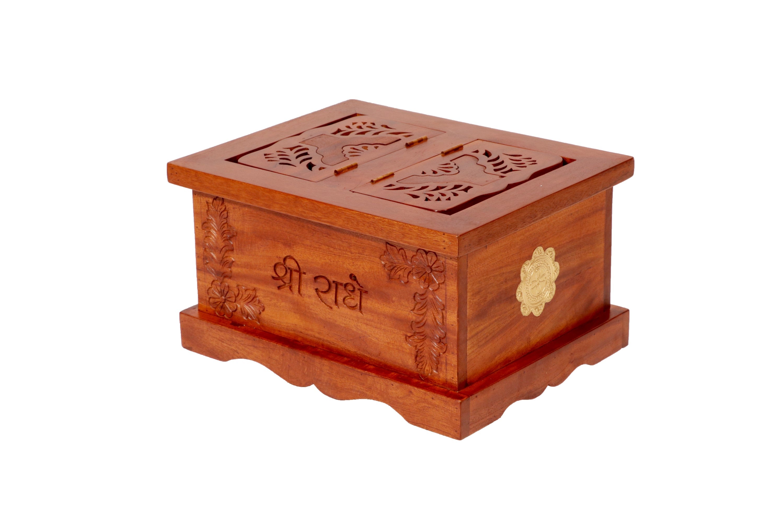 Wooden Religious Book Holder + Storage Sanduk Wooden Box