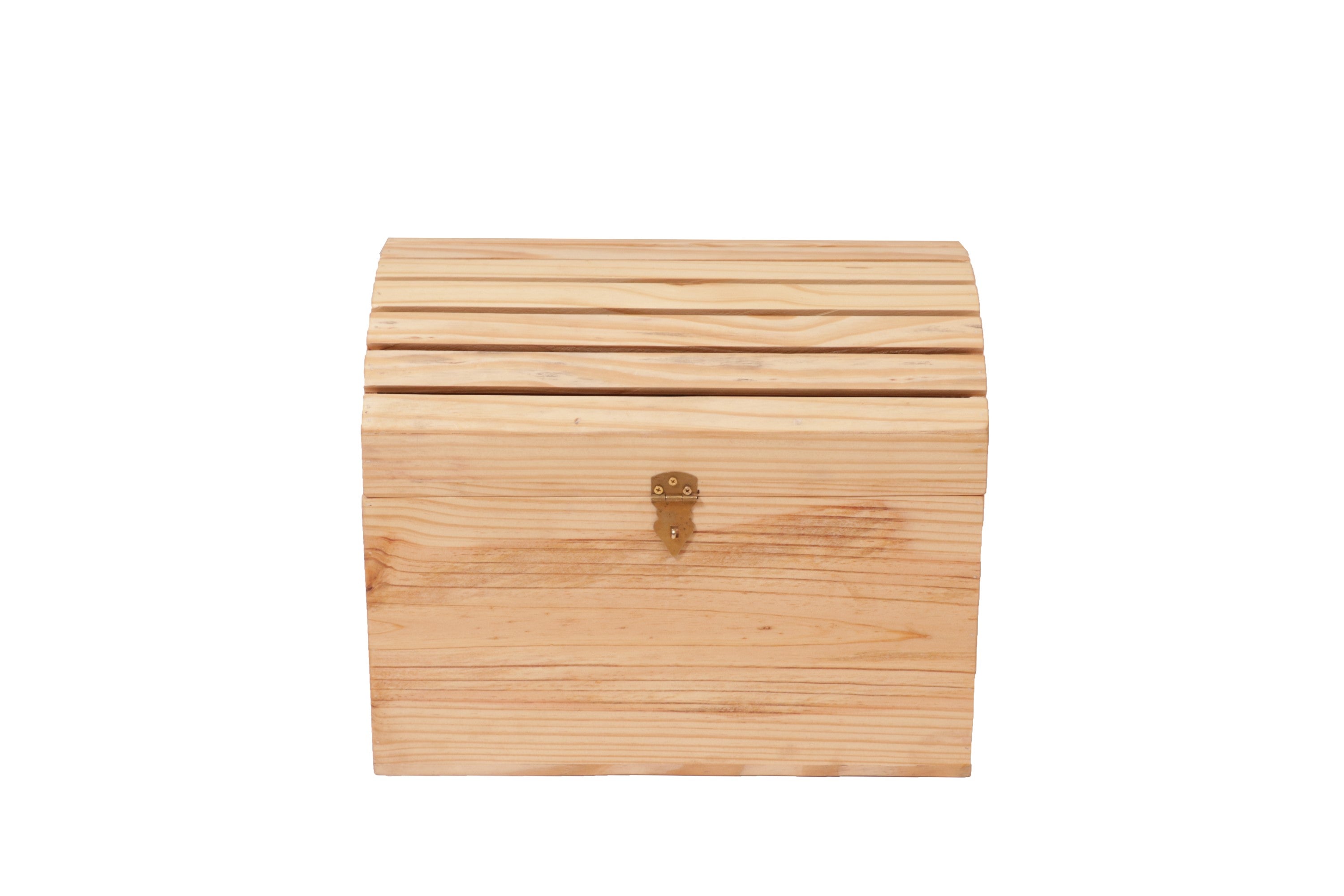 Pine wood Treasure Chest Box Wooden Box
