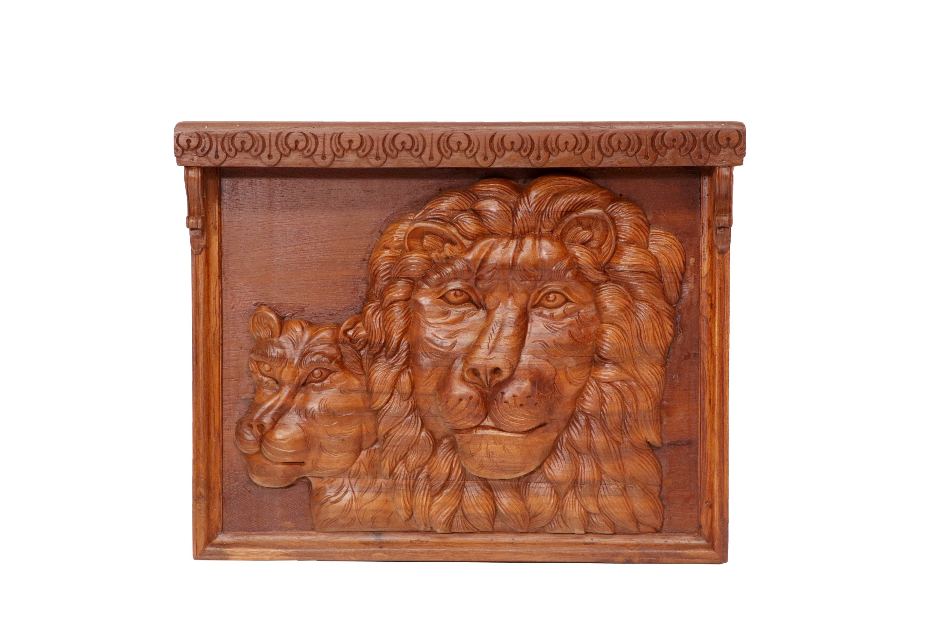 Lion King Wall Decor Wooden Painting