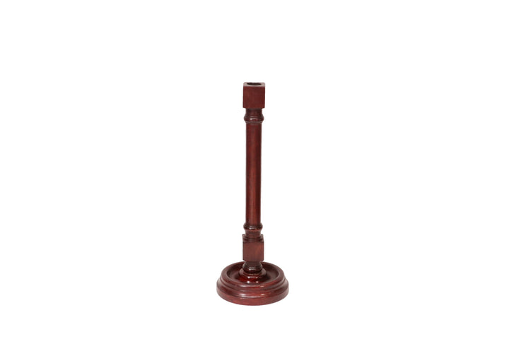 Slim Pillar Wooden Candle Holder Candle Holder