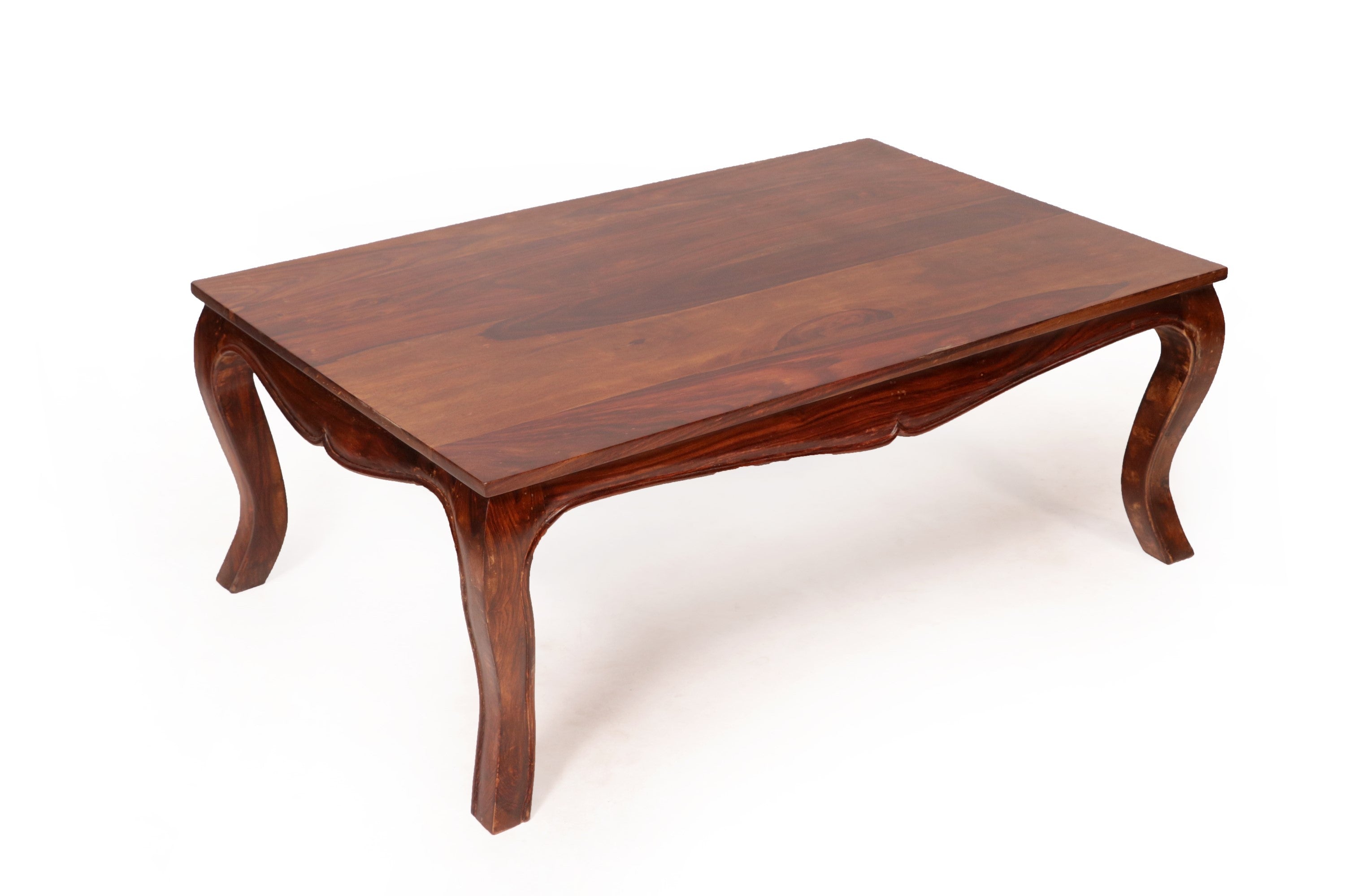 Acacia wood curved coffee table Coffee Table