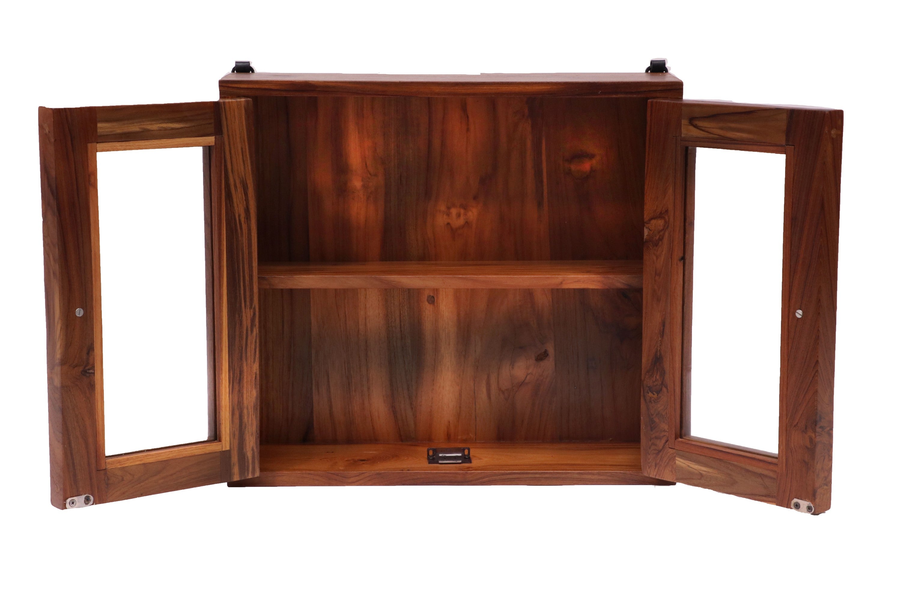 Compact Teak Wall Hanging Cabinet Wall Cabinet
