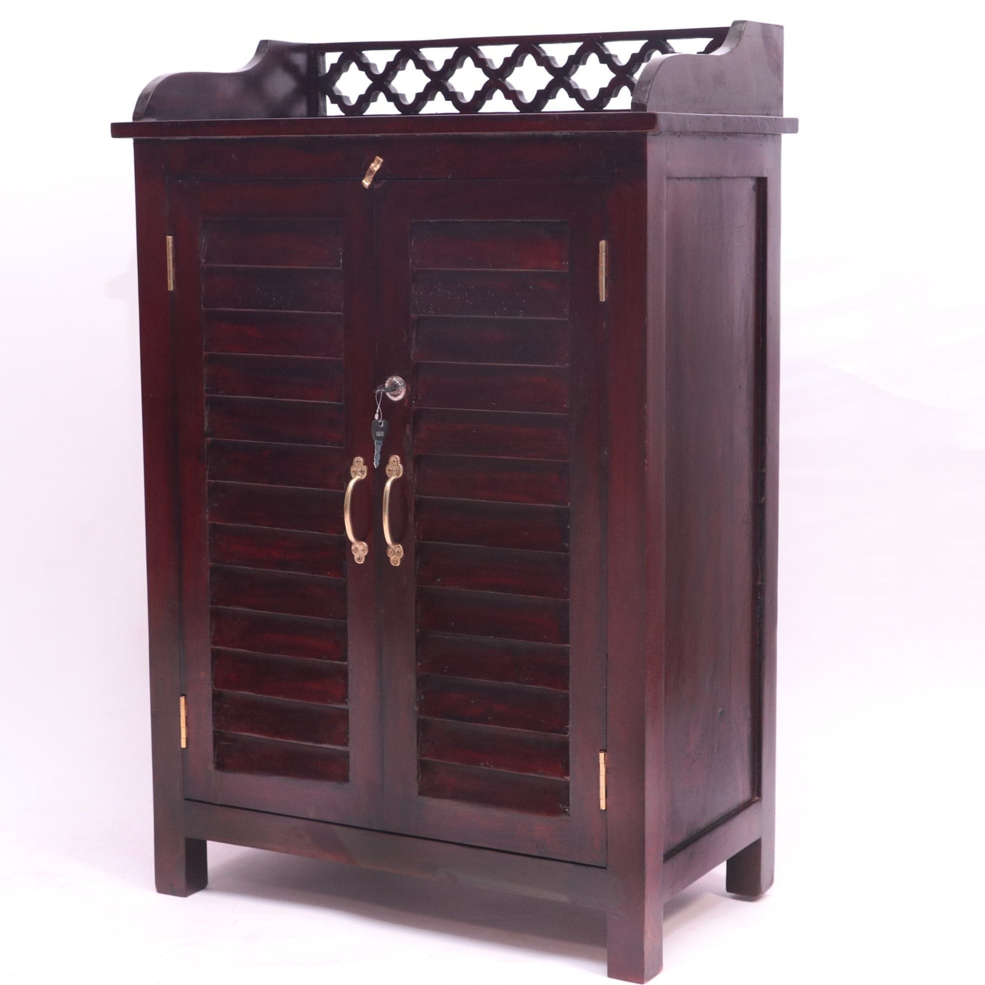 Shuttered Solid wood Cabinet Cupboard