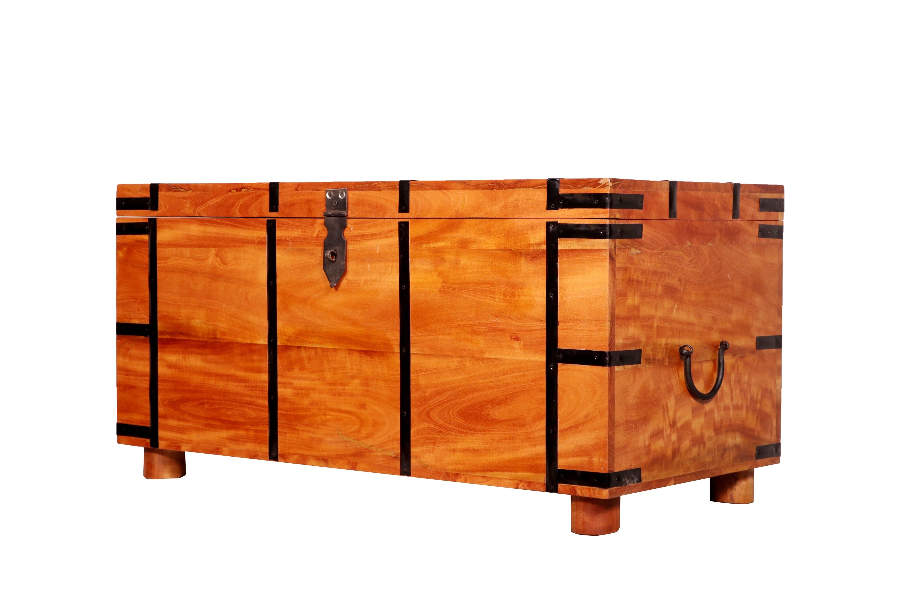 Classic Teak Wood Sanduk (Trunk) Wooden Box
