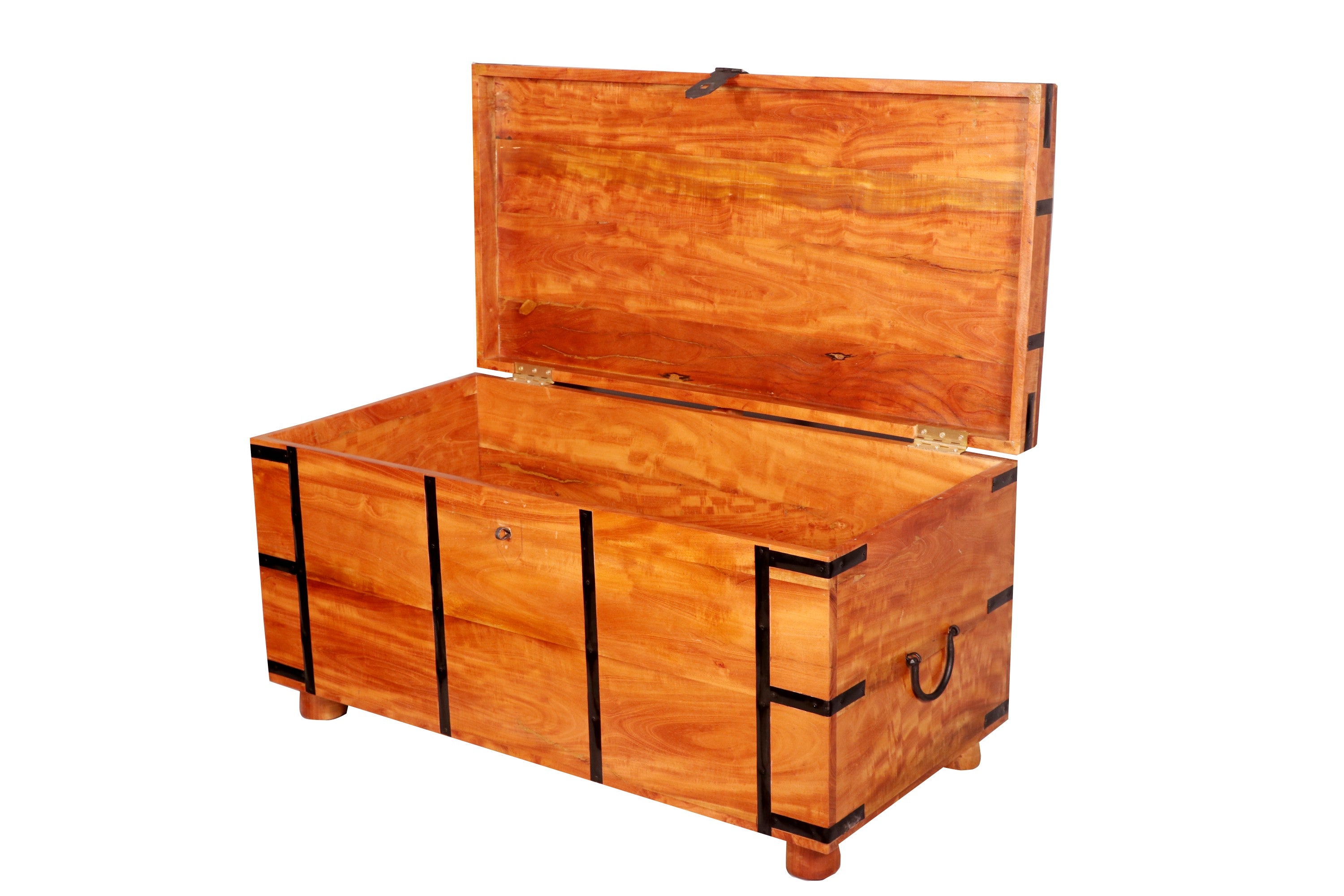 Classic Teak Wood Sanduk (Trunk) Wooden Box