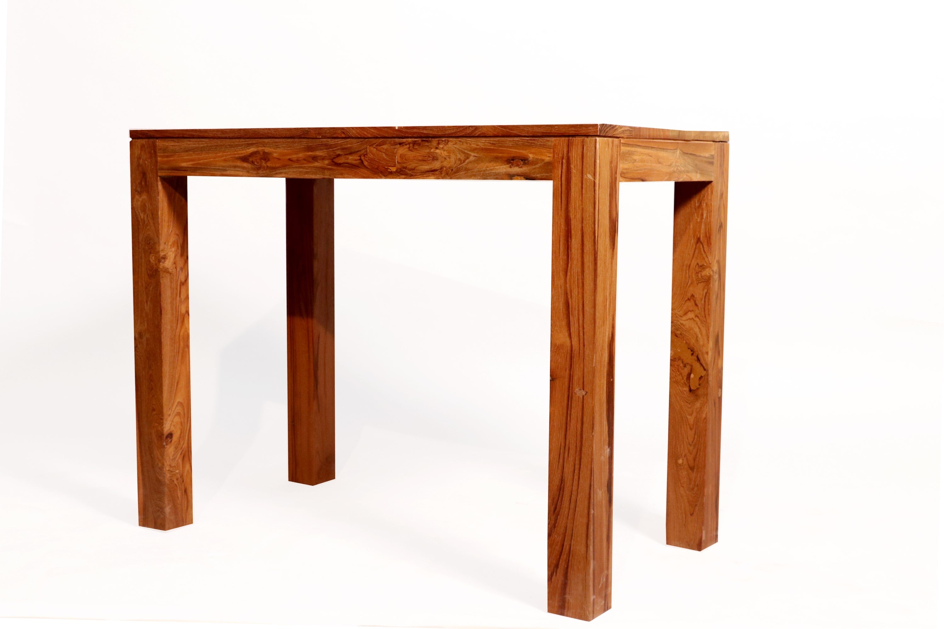 Teak wood simple luggage table Dining Table