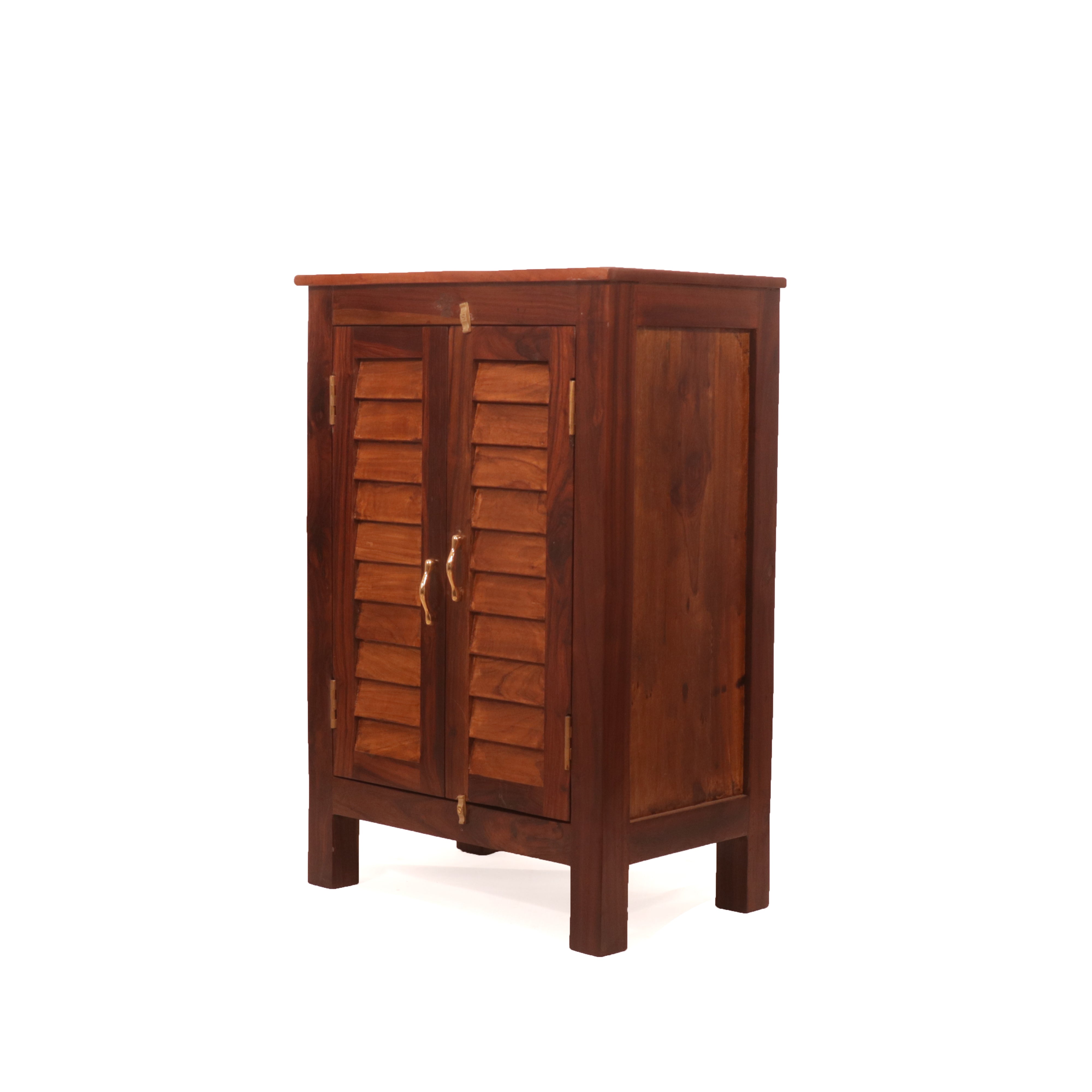 Shuttered Two Door Cabinet Bedside