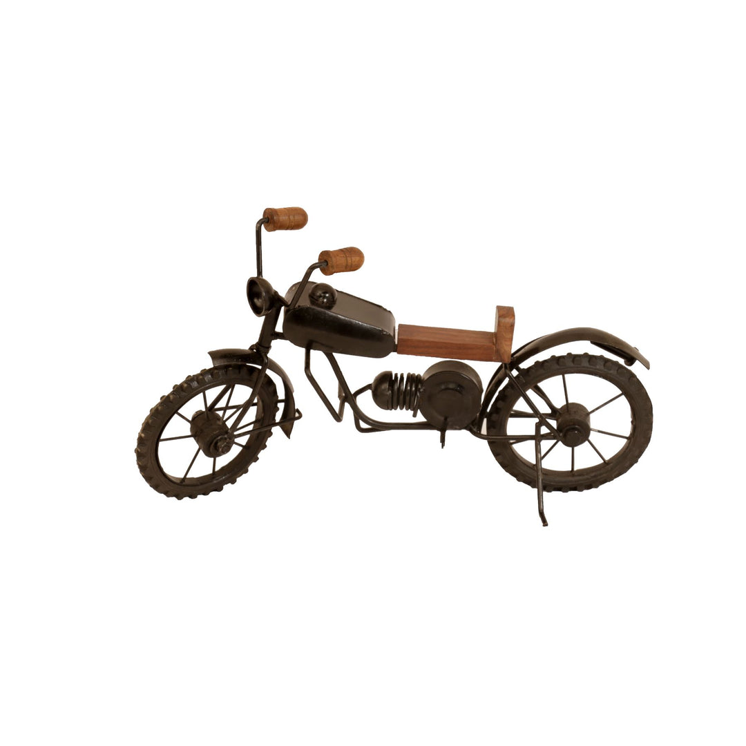 Velocipede Metal Miniature Bike Vehicle figurine