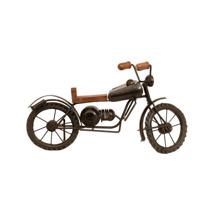 Velocipede Metal Miniature Bike Vehicle figurine