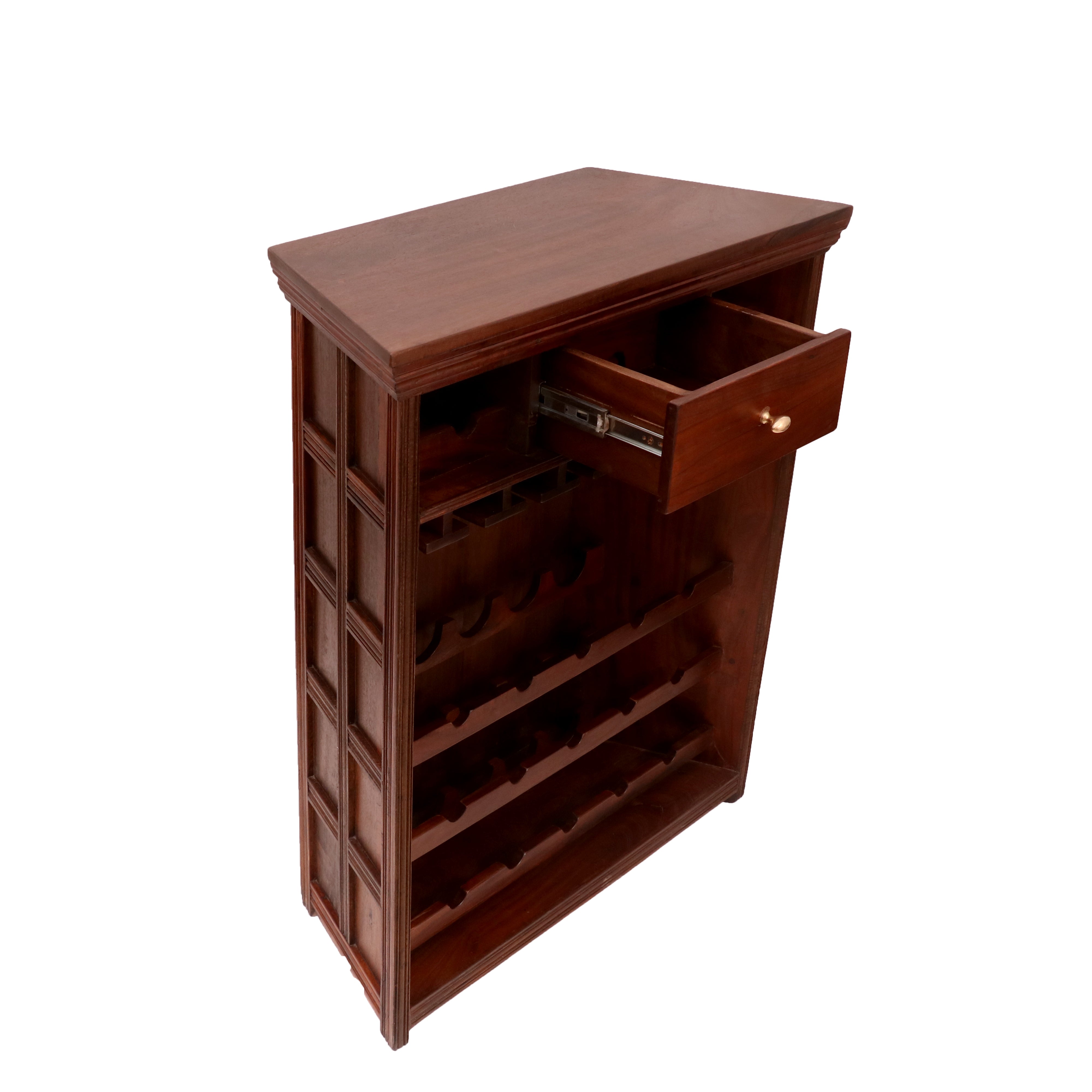 Compact Wooden Bar Cabinet Solid Wood Bar Cabinet