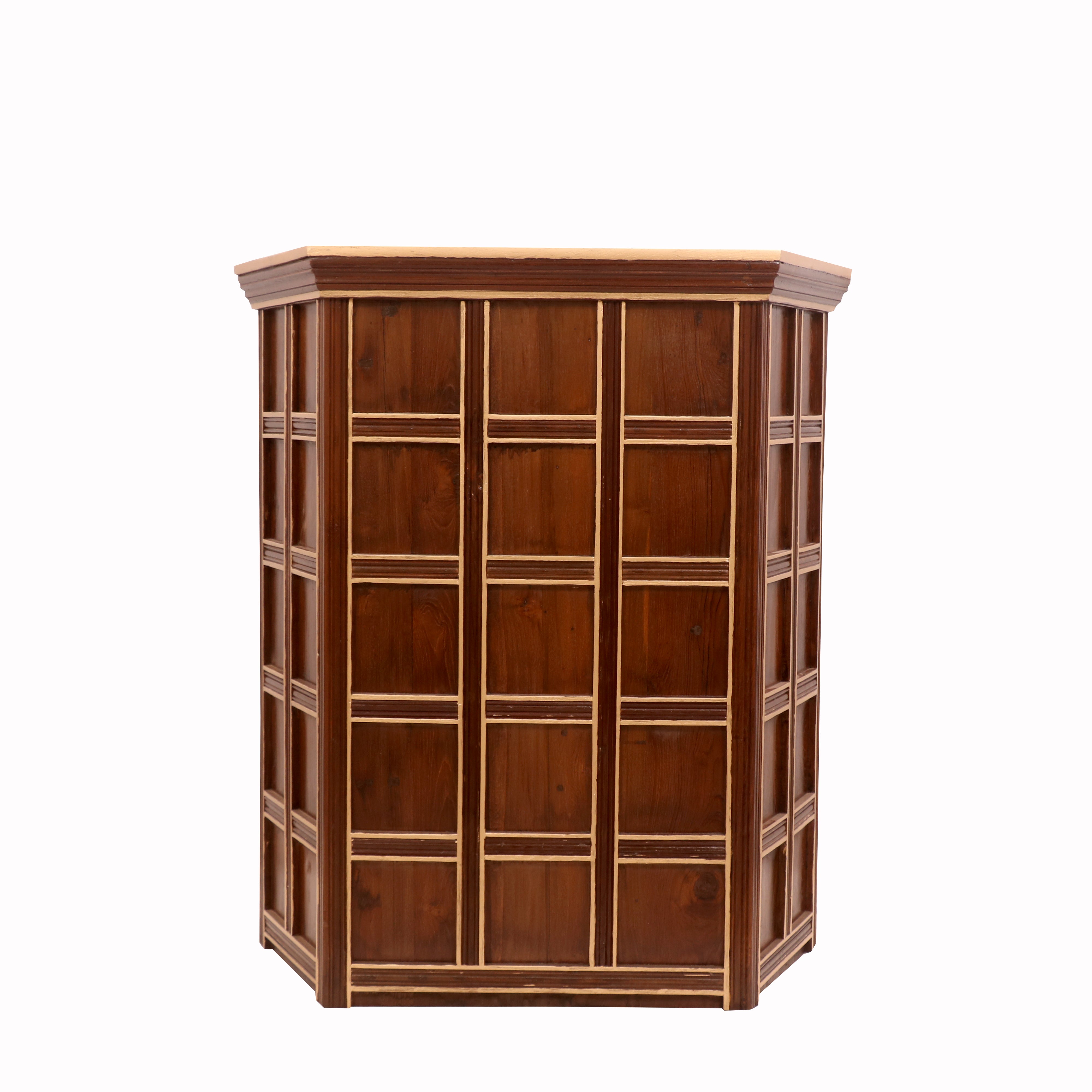 Teak wood bar cabinet sale