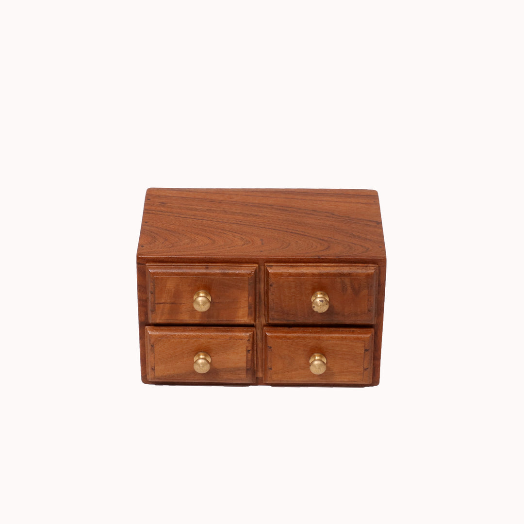 Four Clover Jewellery Box Desk Organizer