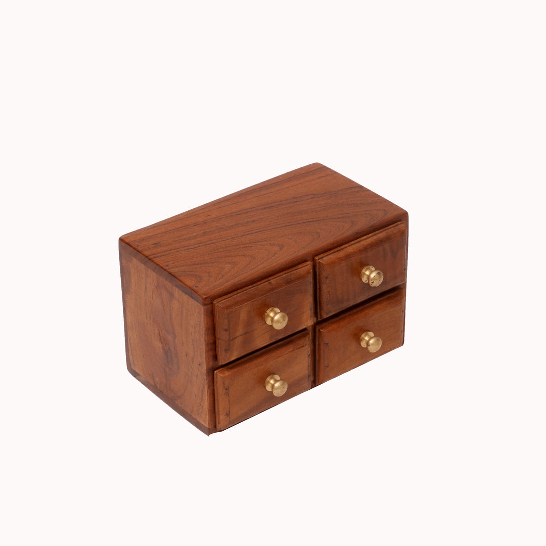 Four Clover Jewellery Box Desk Organizer