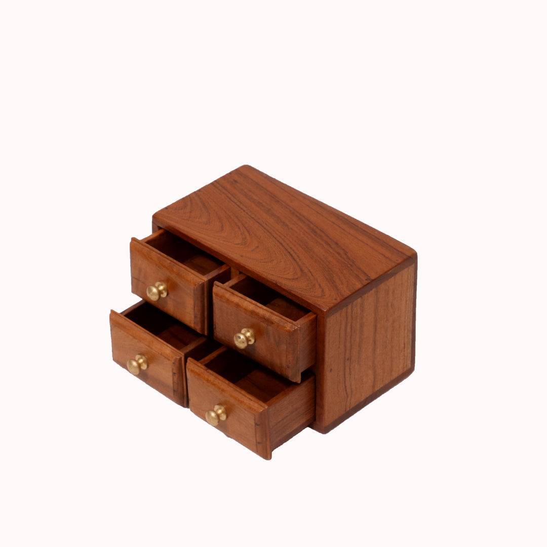 Four Clover Jewellery Box Desk Organizer