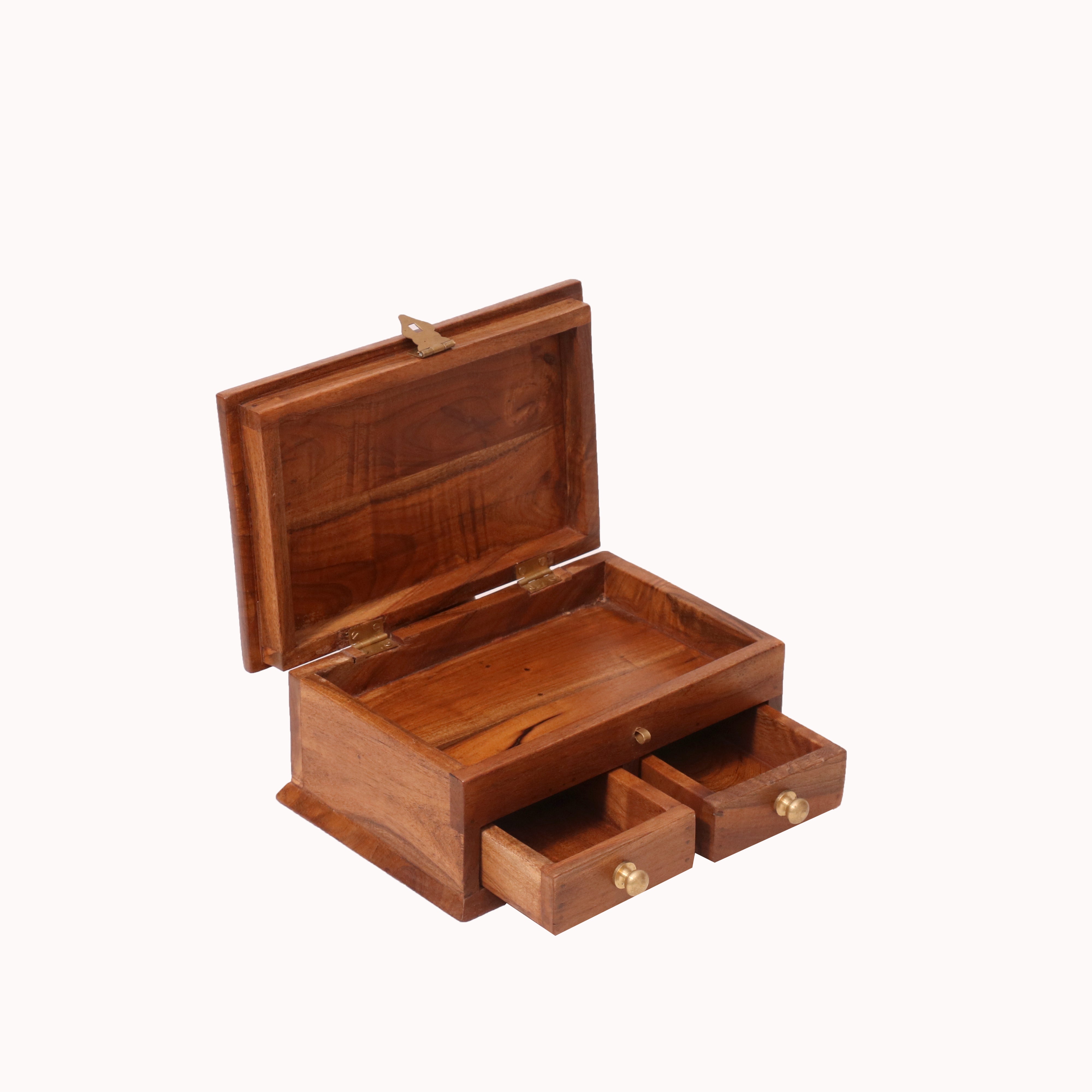 Wooden deals jewelry case