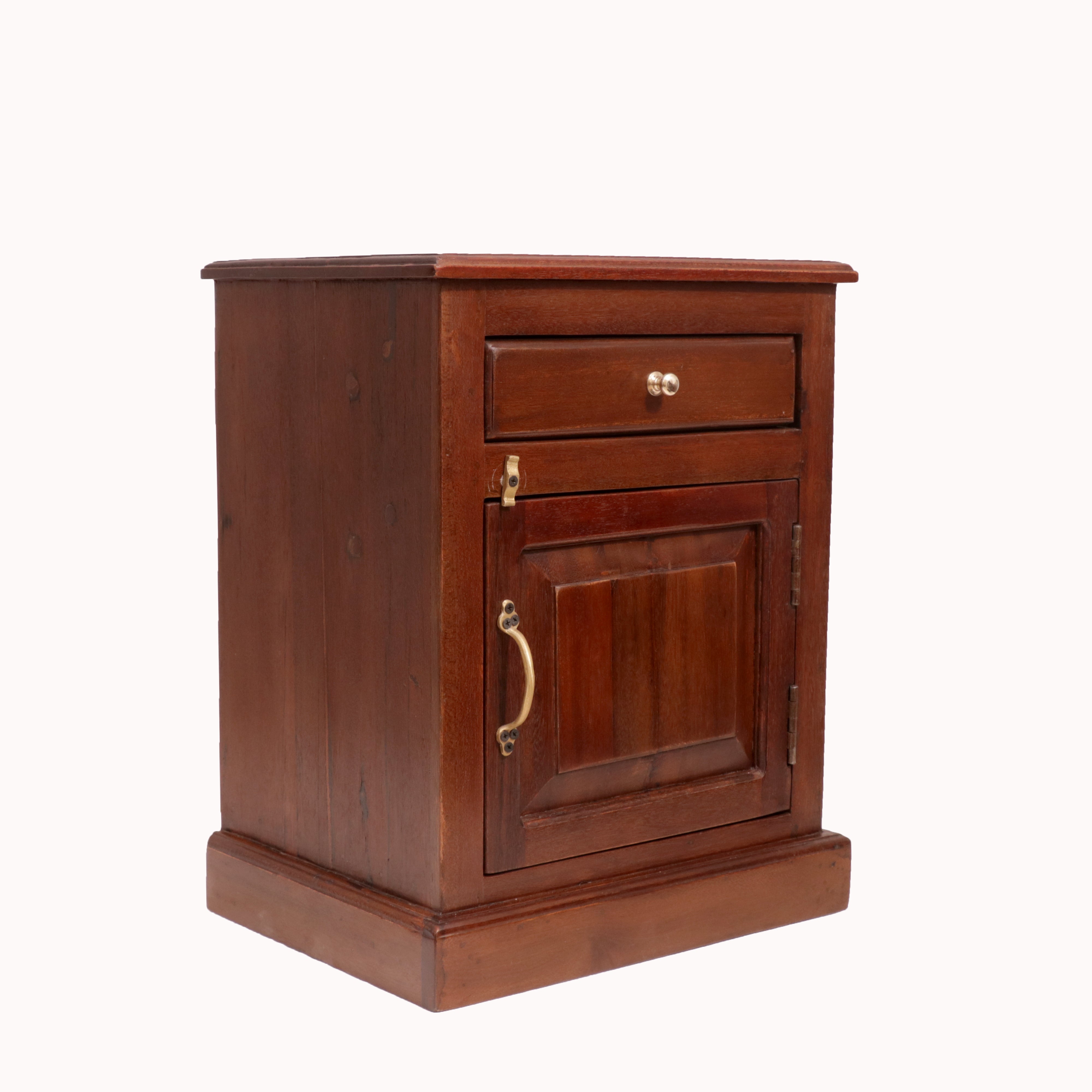 Sturdy Wooden Night Stand Bedside