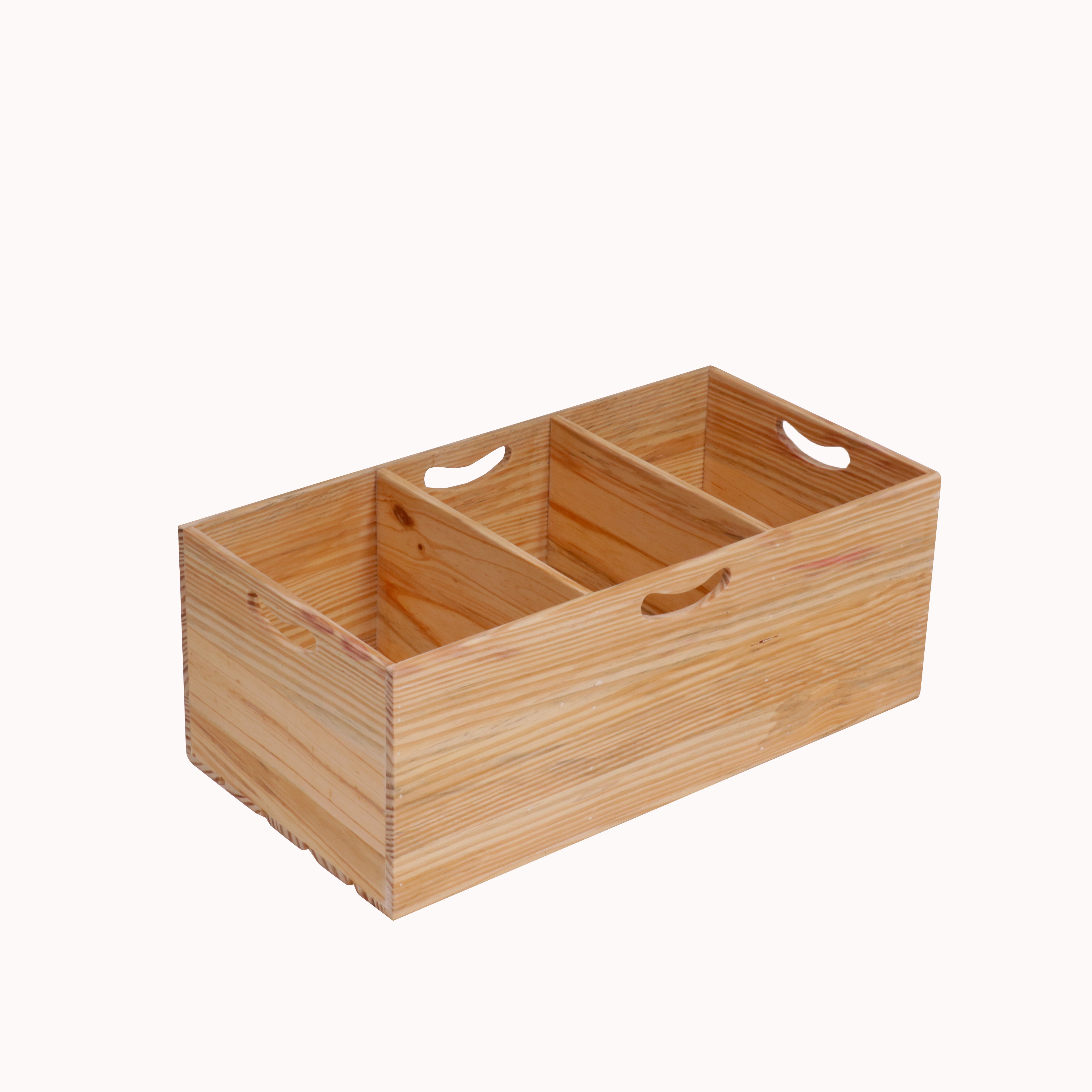 Triple Compartment Crate Crate