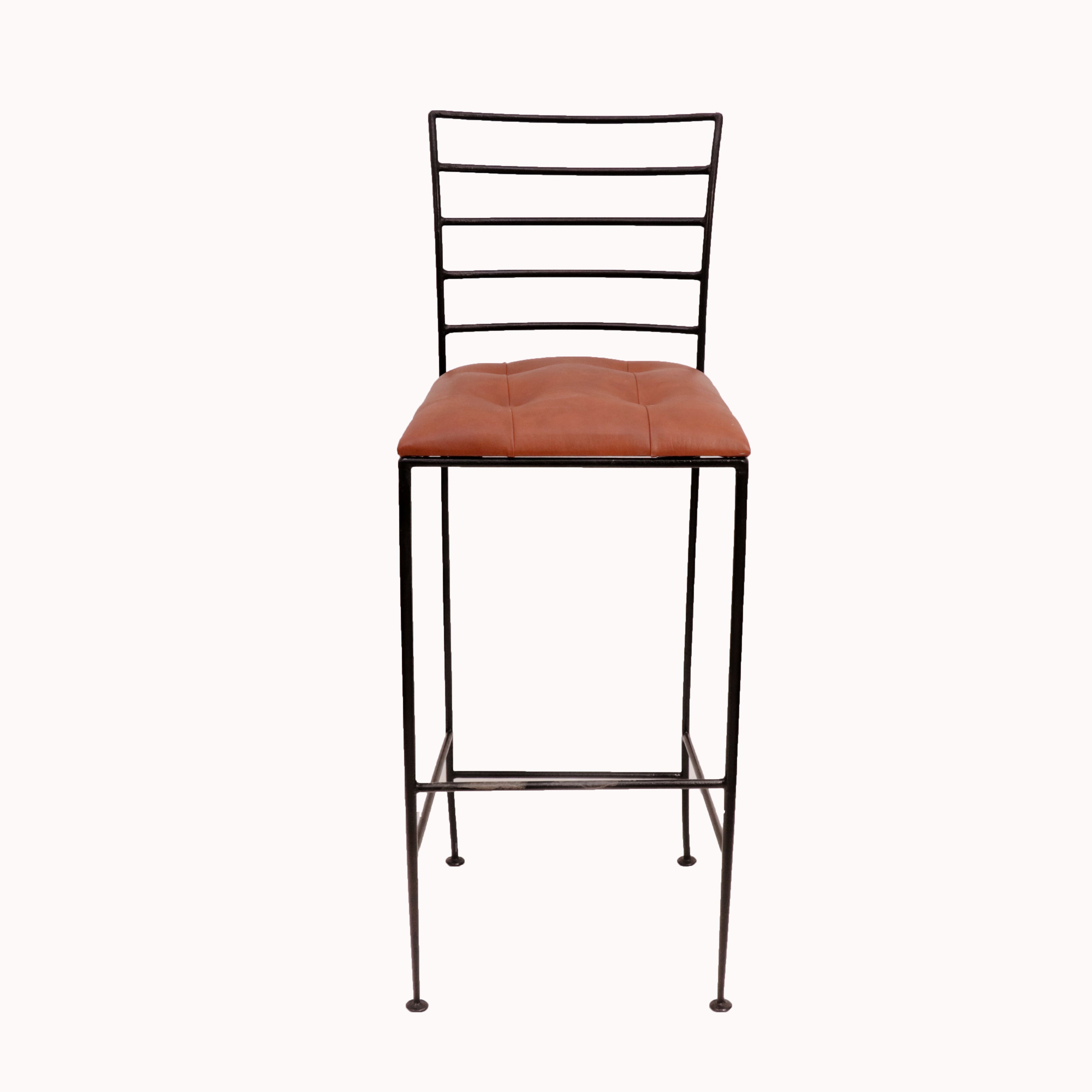 Stylish Iron Backed Chair Bar Chair