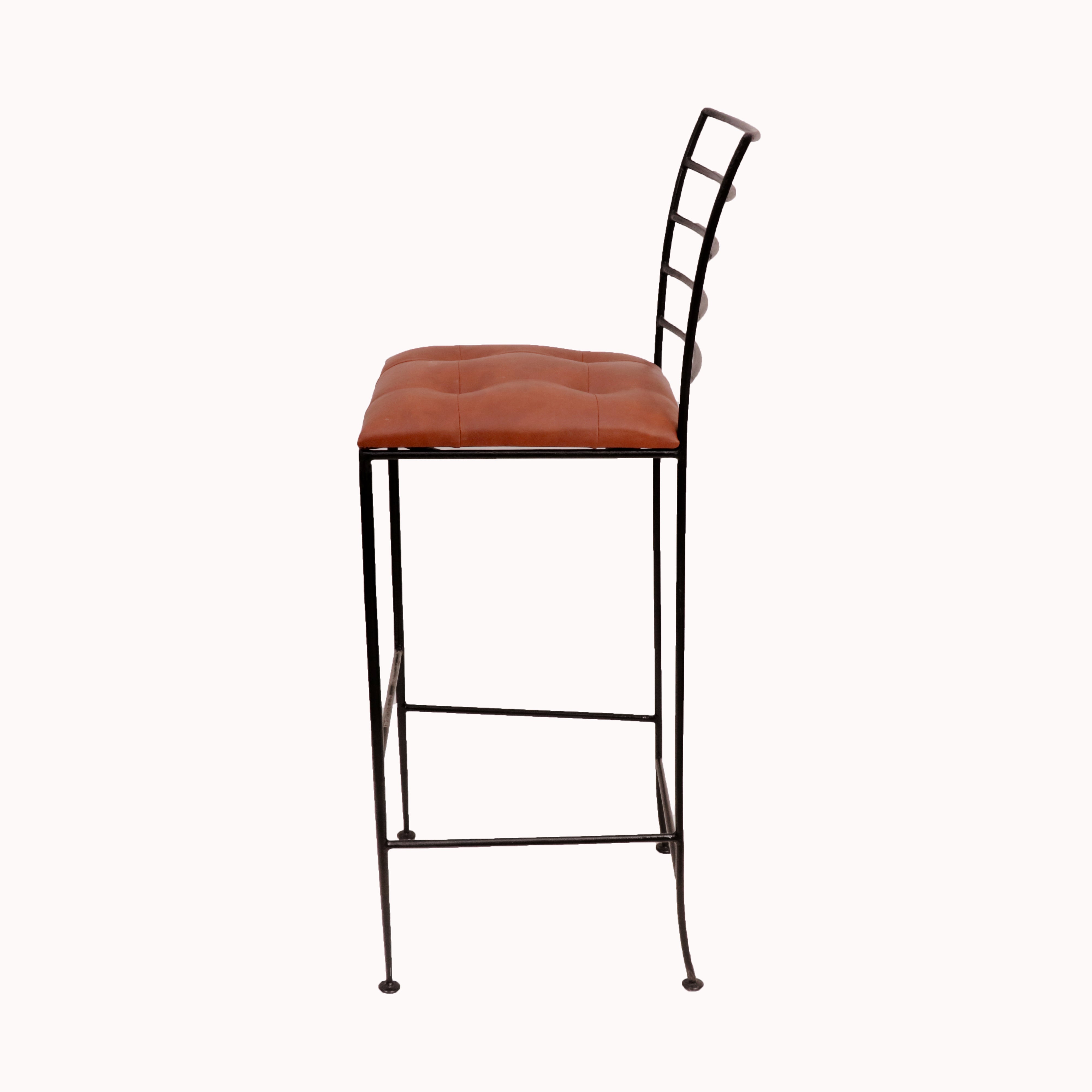 Stylish Iron Backed Chair Bar Chair