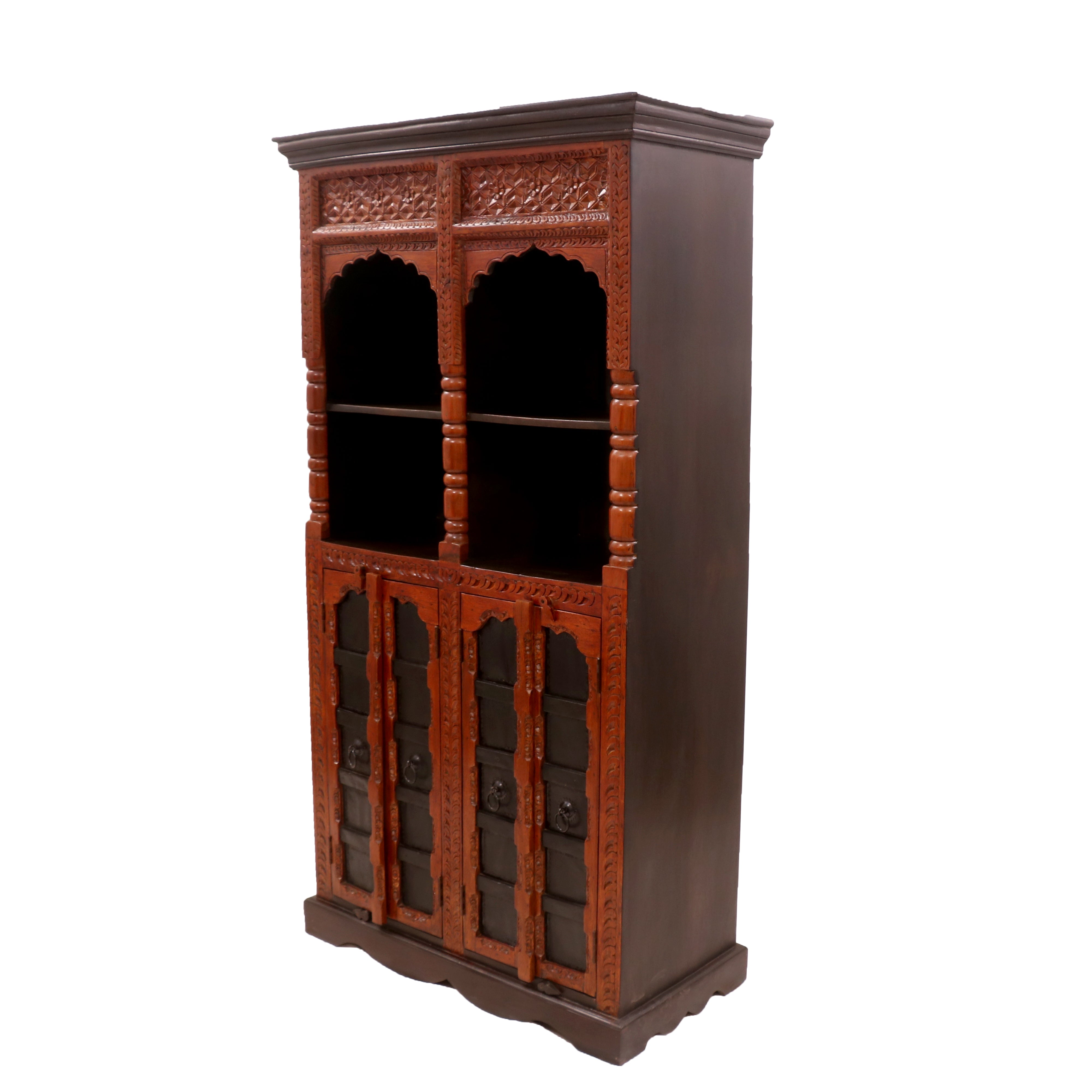 Exotic Carved Door Cabinet Cupboard