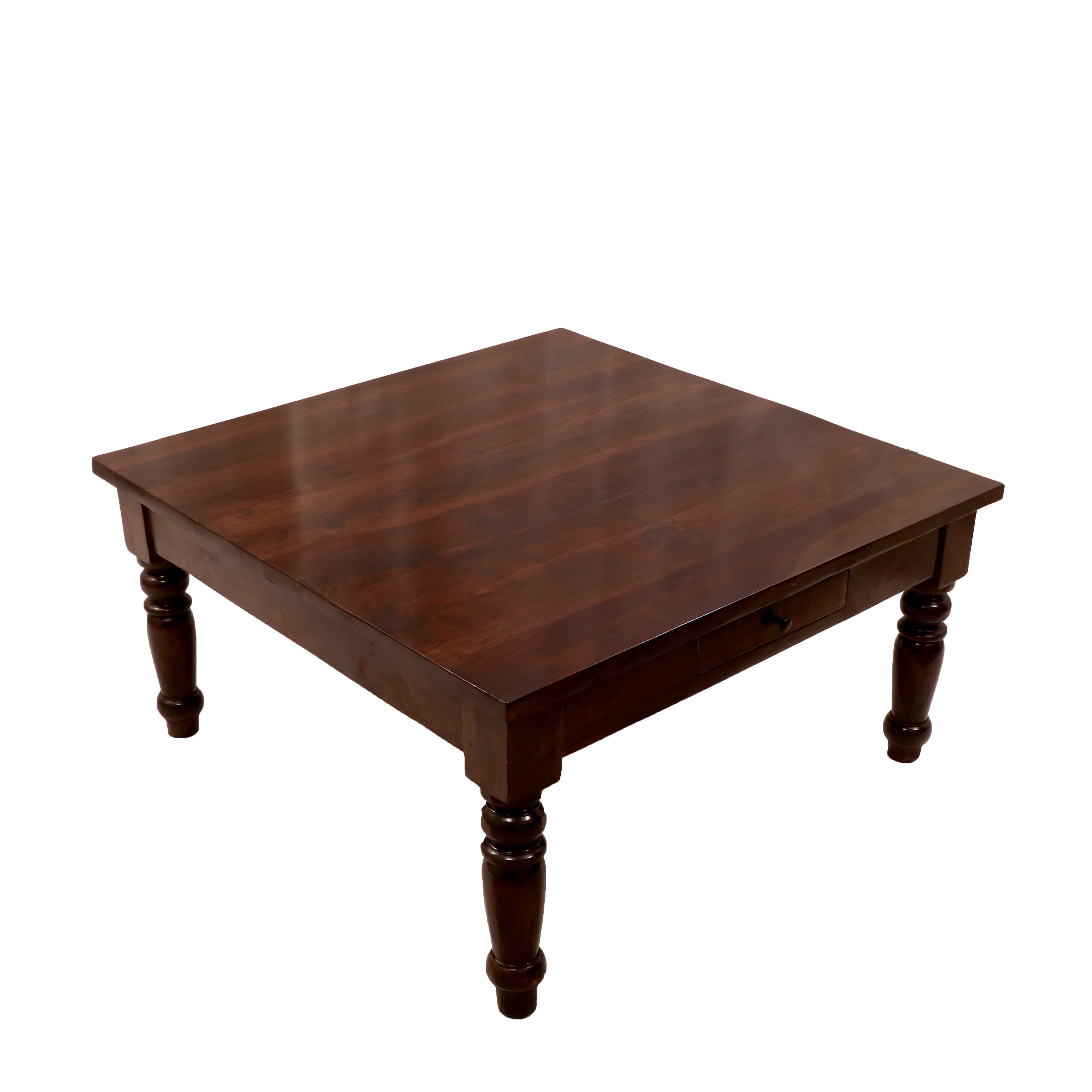 Sheesham wood single drawer coffee table Default Title Coffee Table