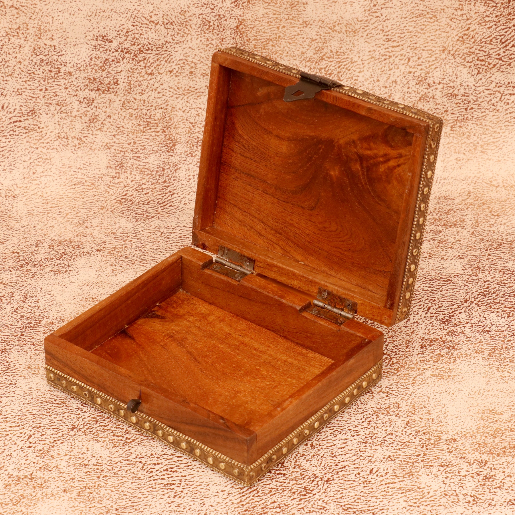 Wooden Wide Boxes Set of 3 Wooden Box