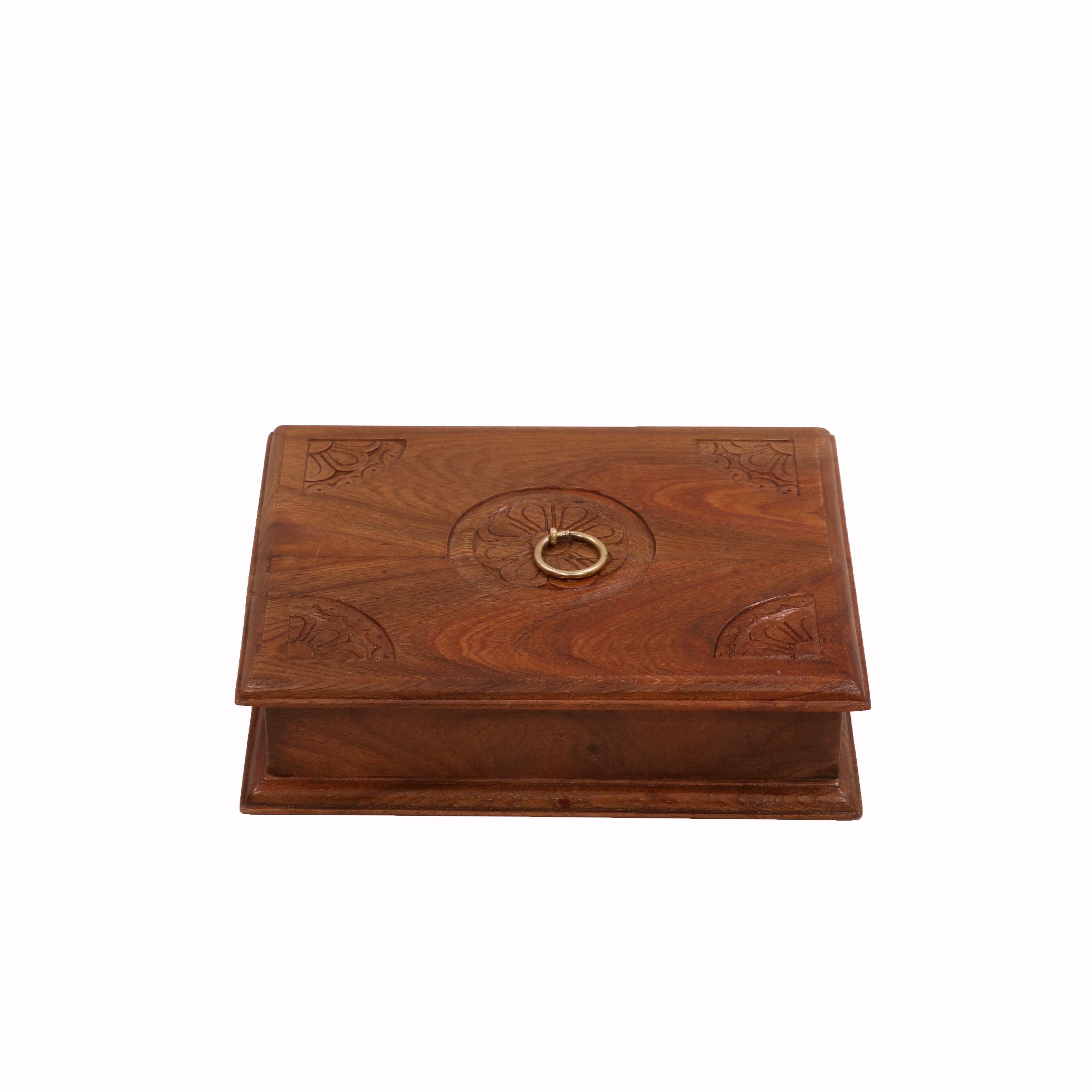 Petal Inspired Wooden Box Wooden Box