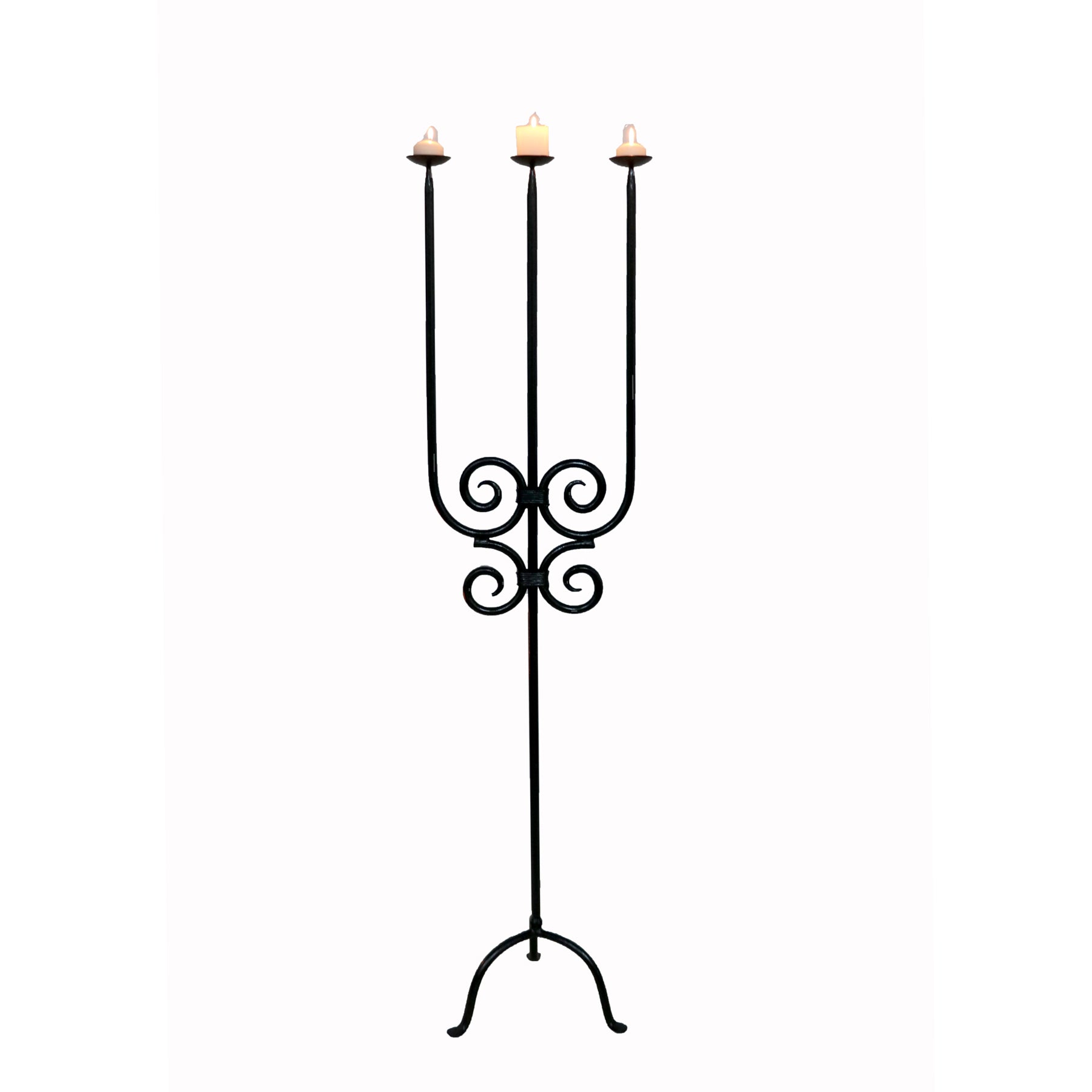 Twirlsome Triple Candle Holder Candle Holder