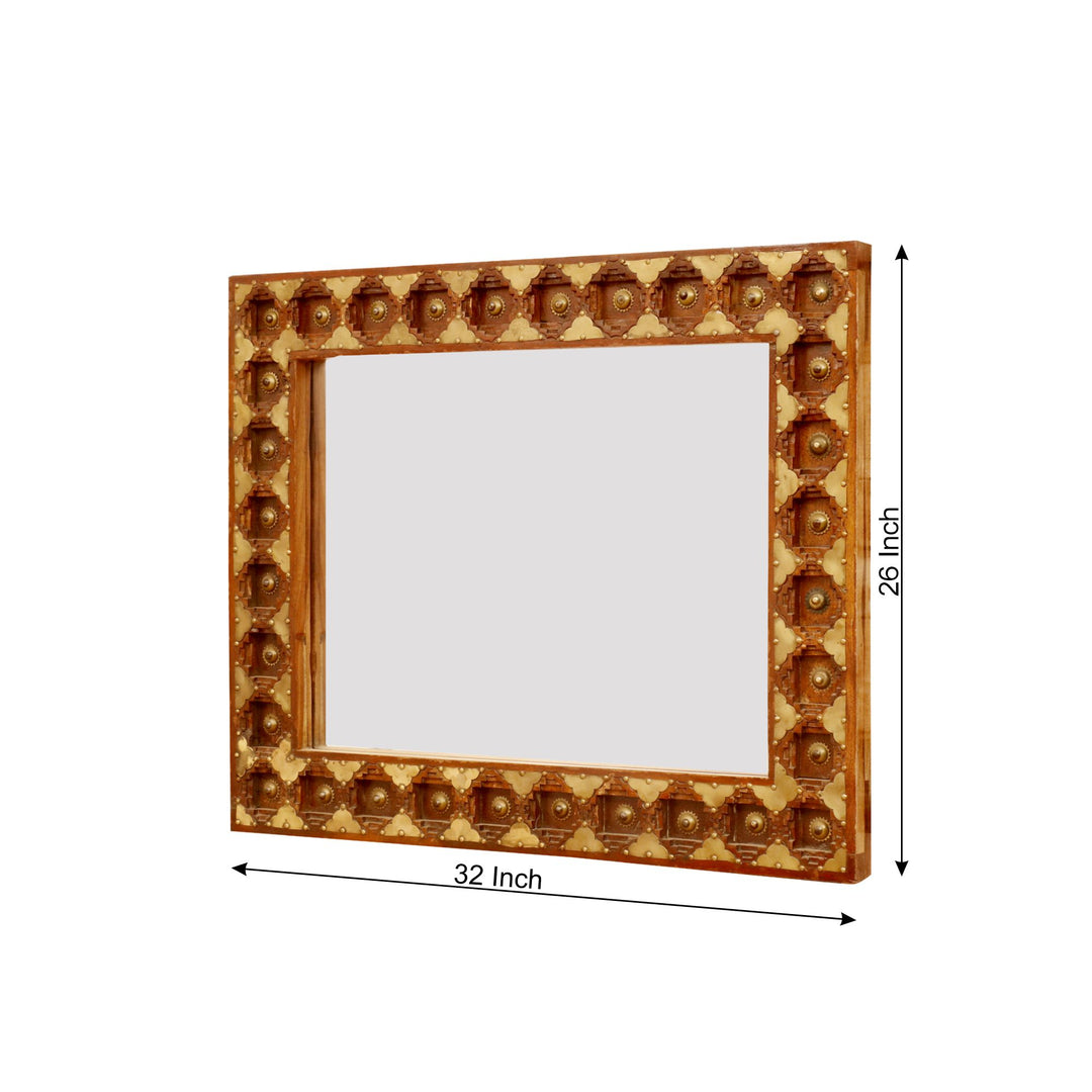 Royal Look Wall Mounted Wall Mirror Mirror