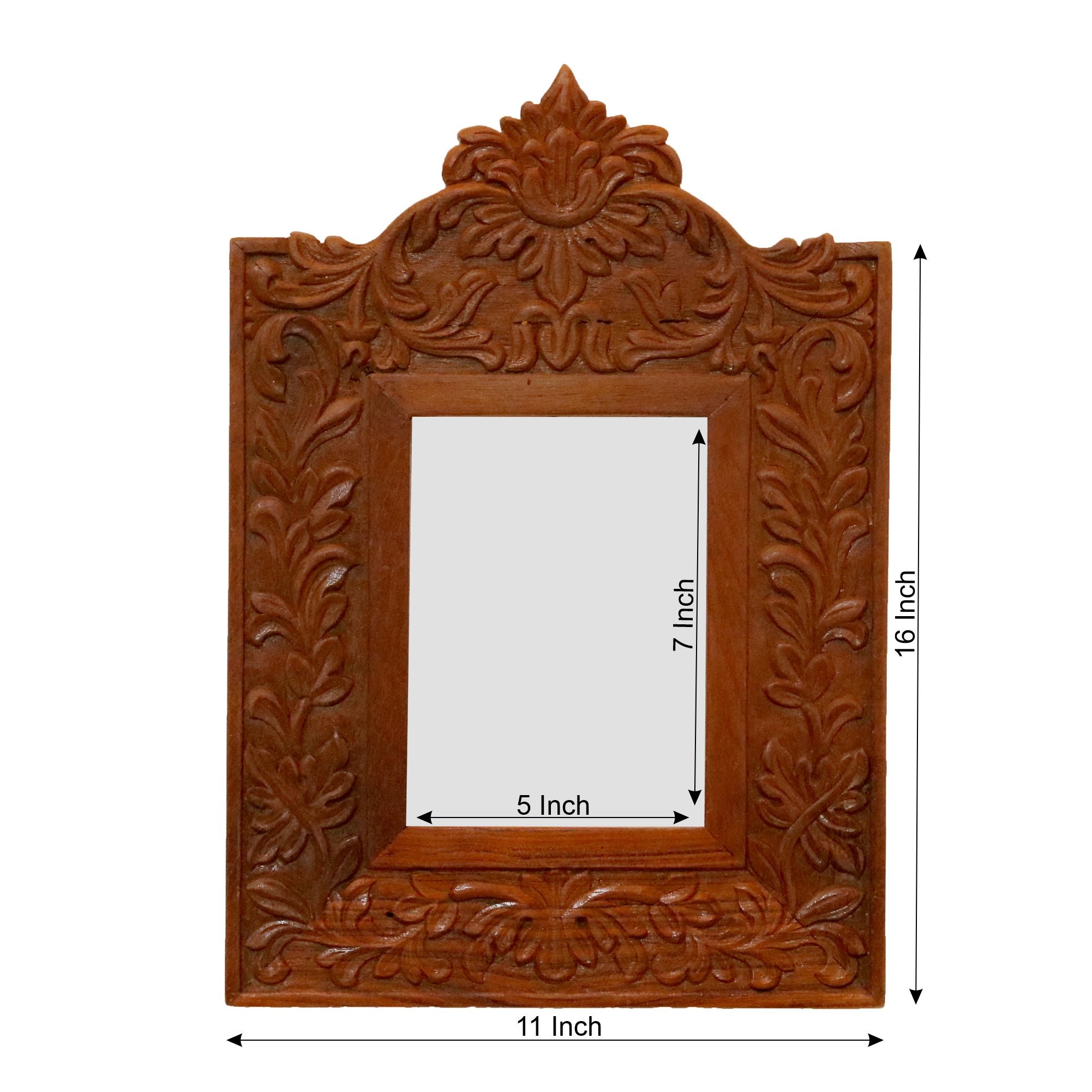 Carved Temple Mirror Mirror