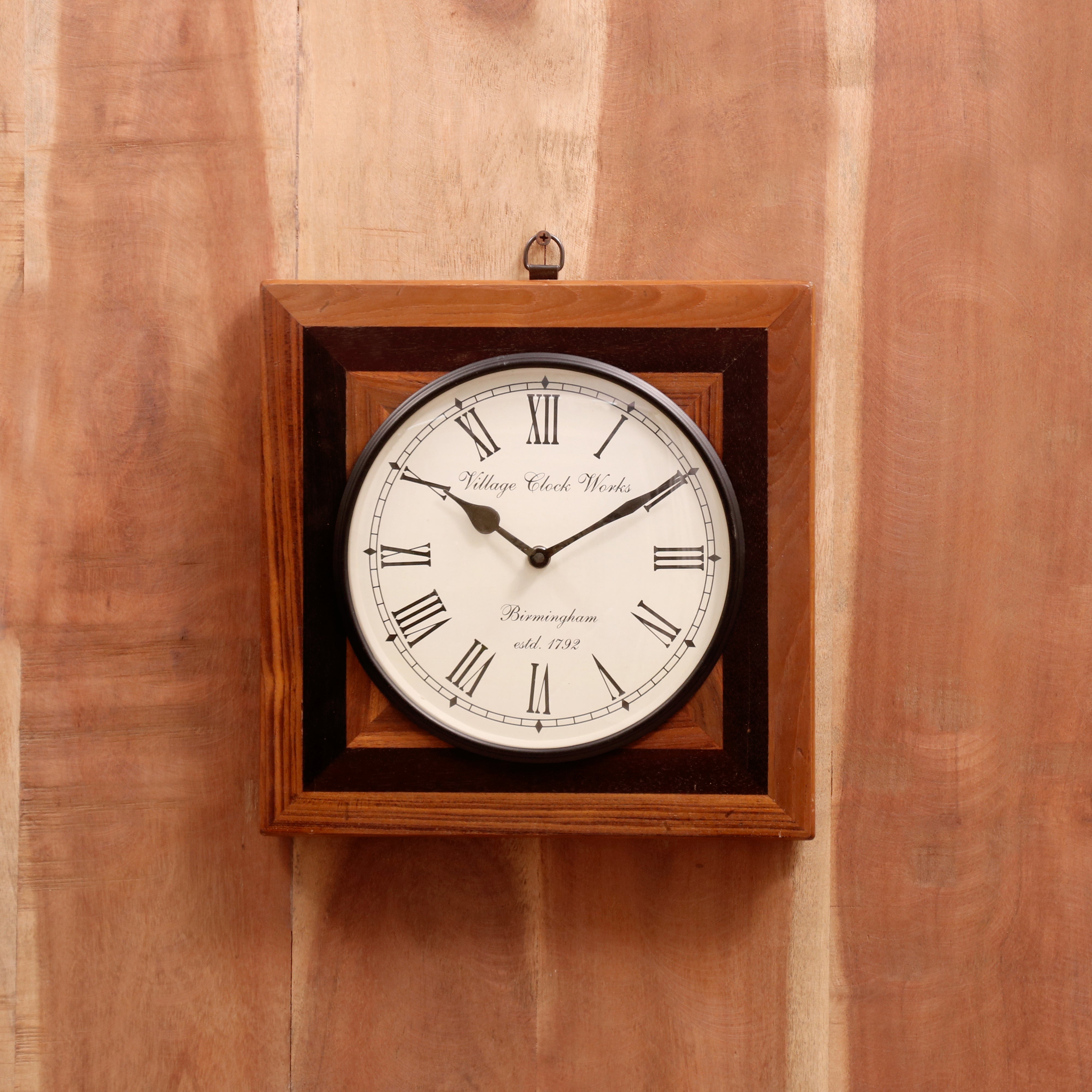 Double Border Wall Clock Clock