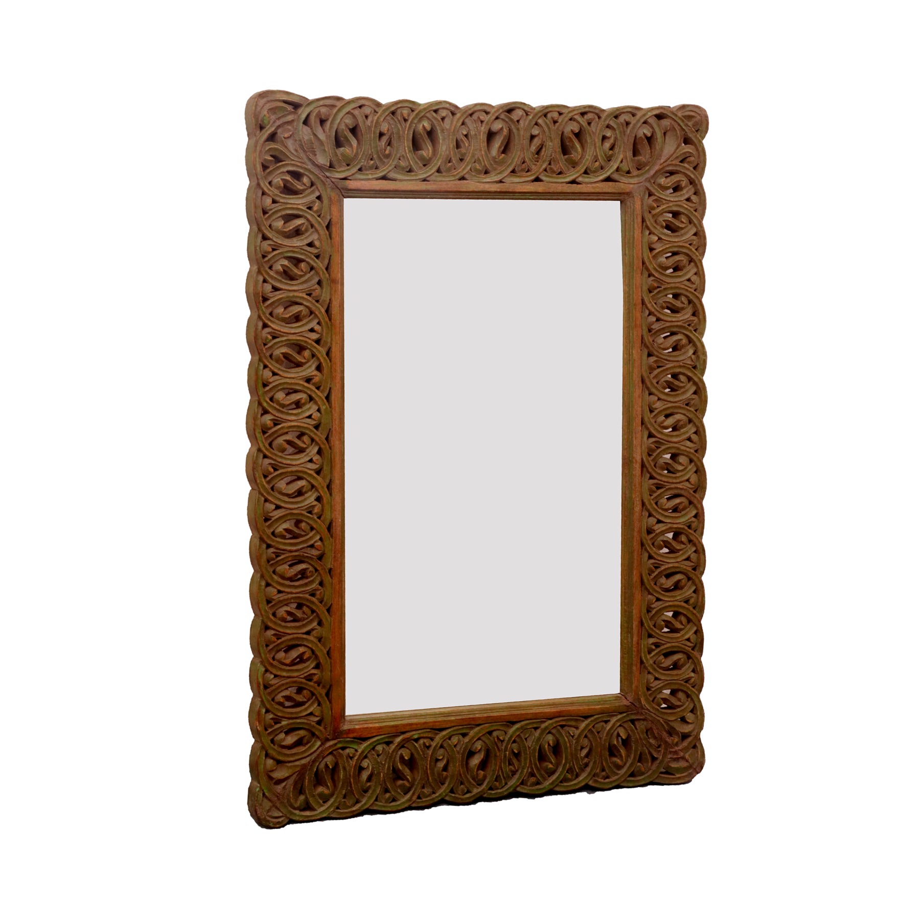 Solid Wood Royal Mirror Frame Mirror