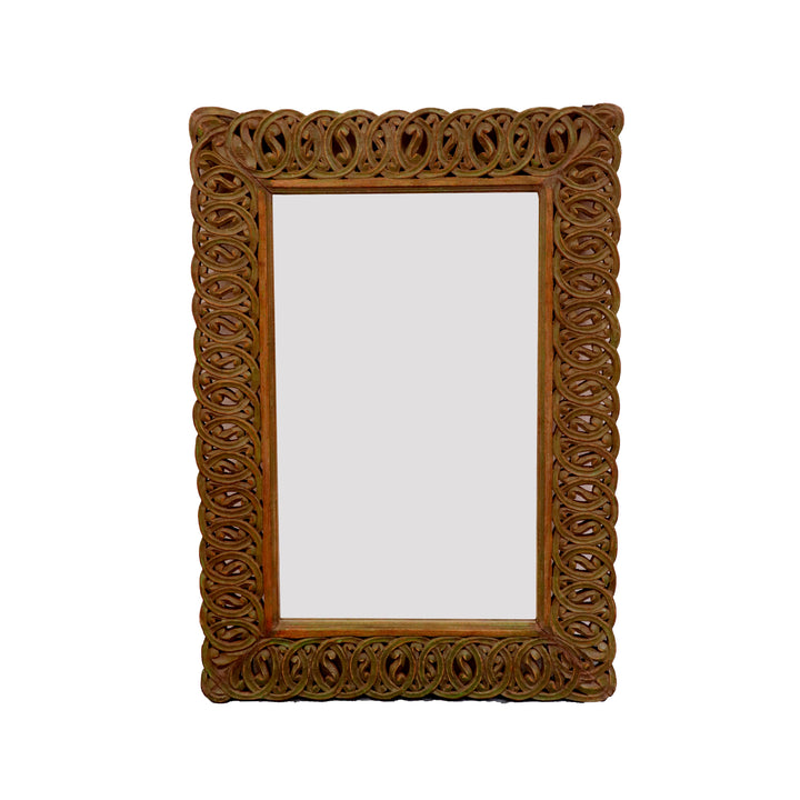 Solid Wood Royal Mirror Frame Mirror