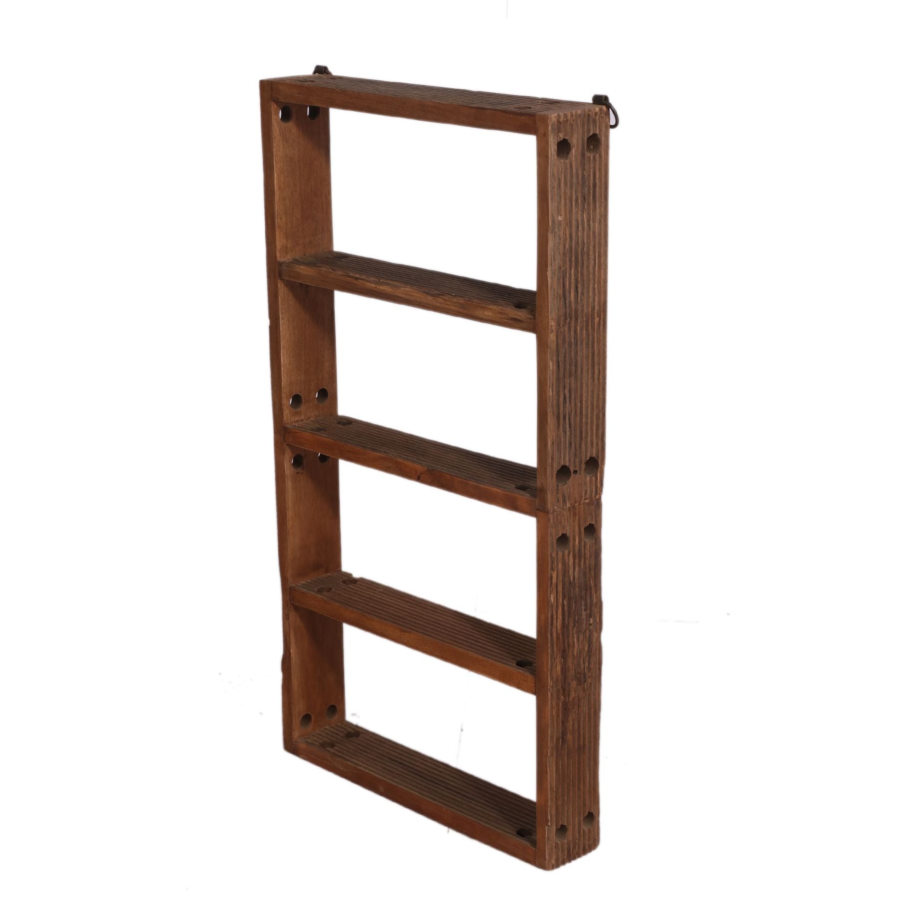 Old Building Rack Rugged Antique Rack – Woodshala