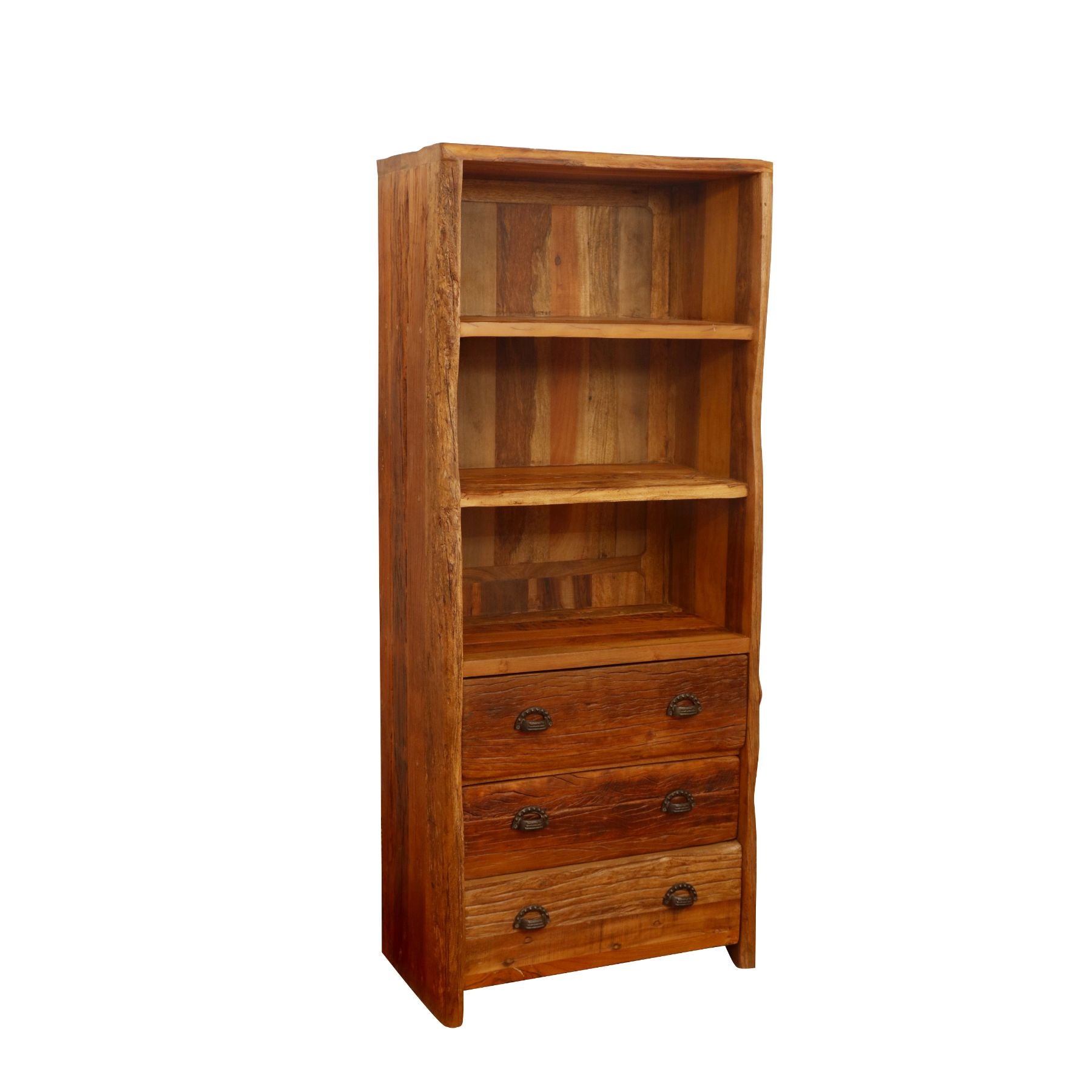 Classic Sturdy Reclaimed wood Bookshelf Book Rack