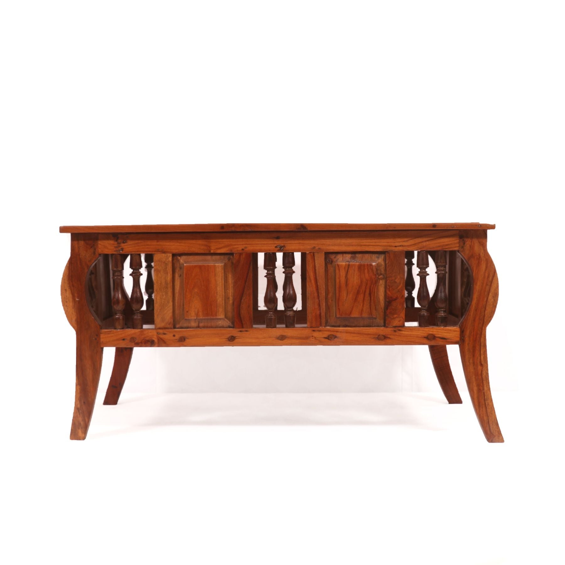 Brown Touch Carved Coffee Table Coffee Table
