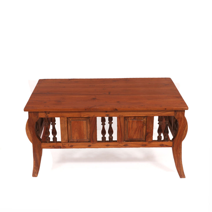 Natural Brown Touch Carved Handmade Coffee Table Coffee Table