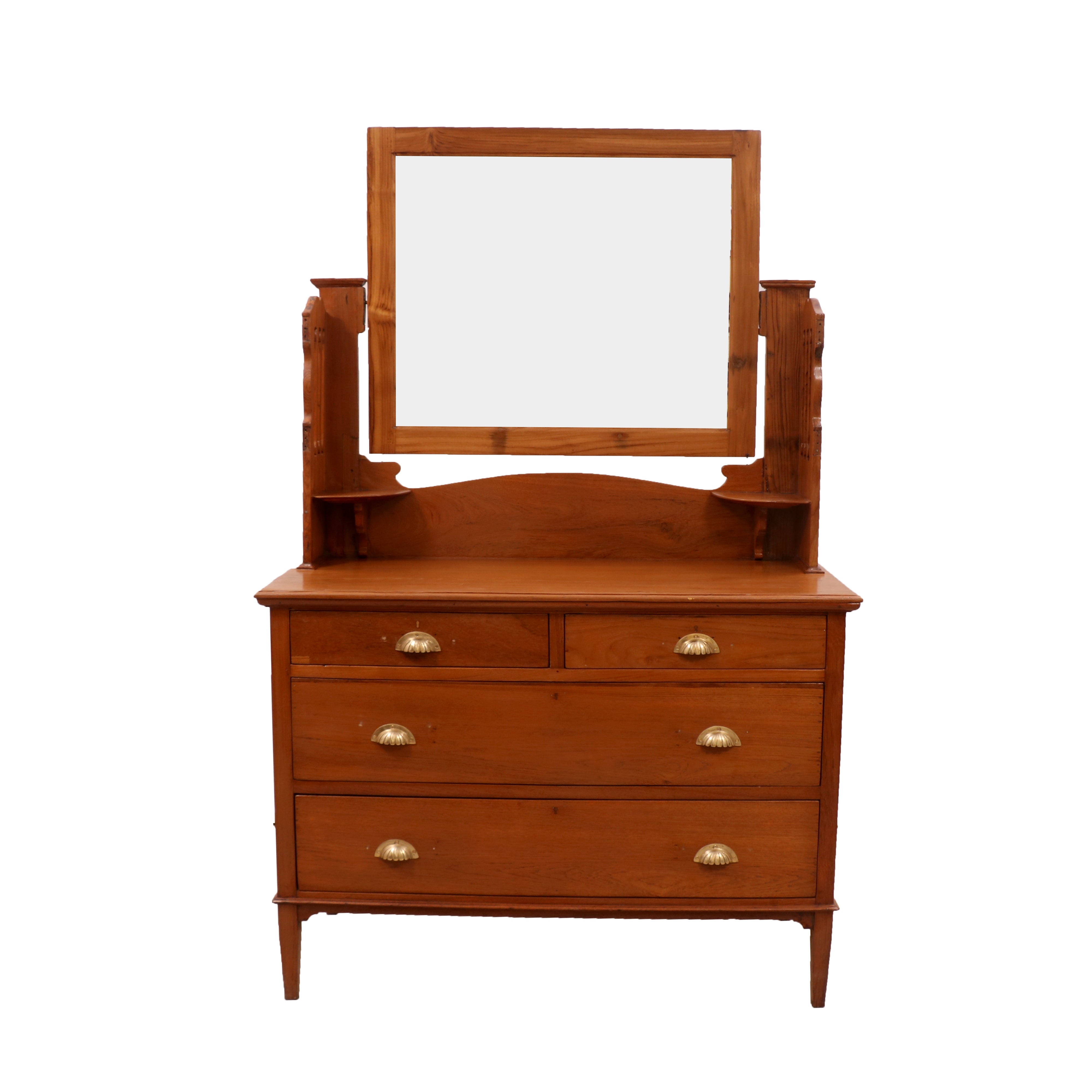 Solid Wood mirror Dresser Dressing Table