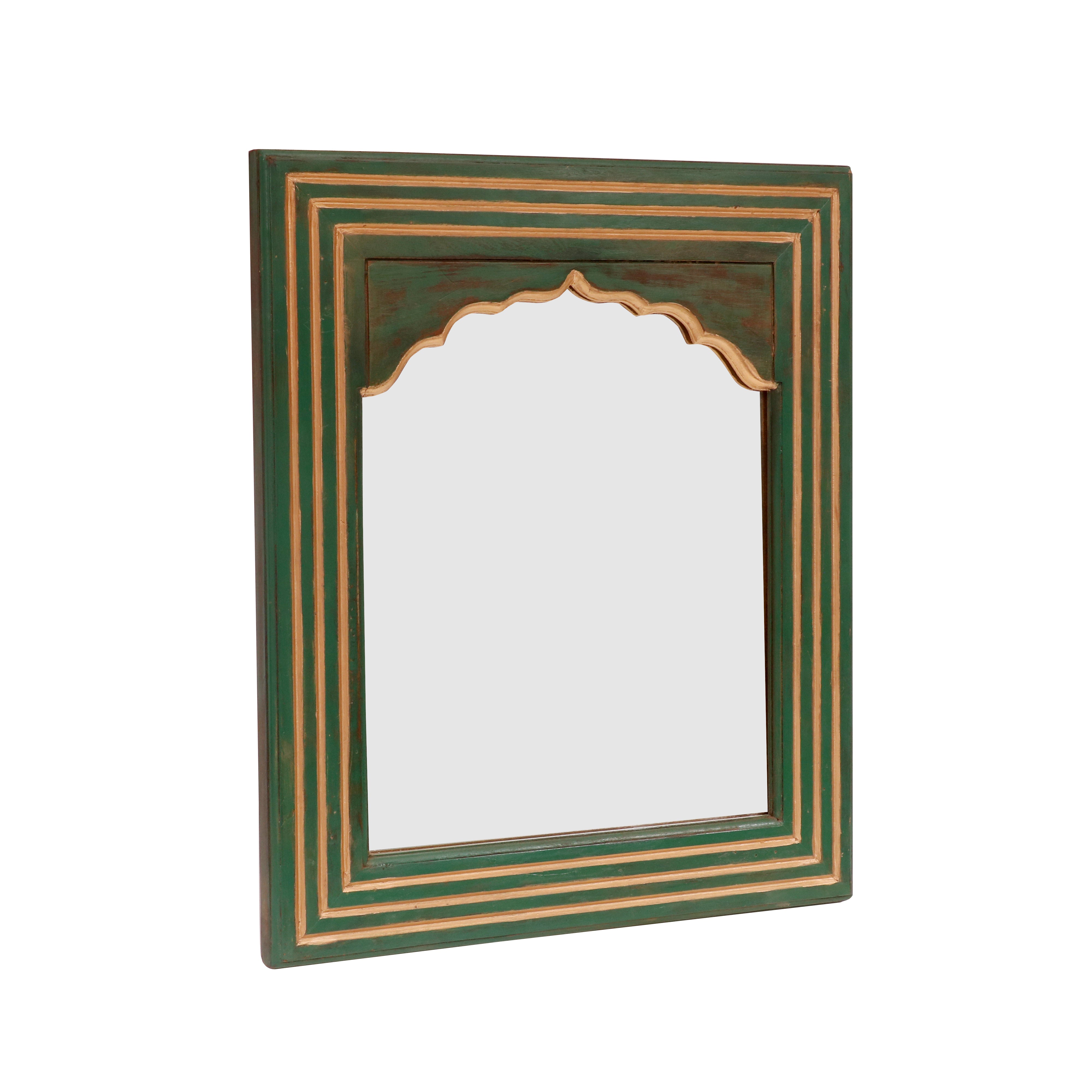 Olive Green and Gold Mirror Mirror