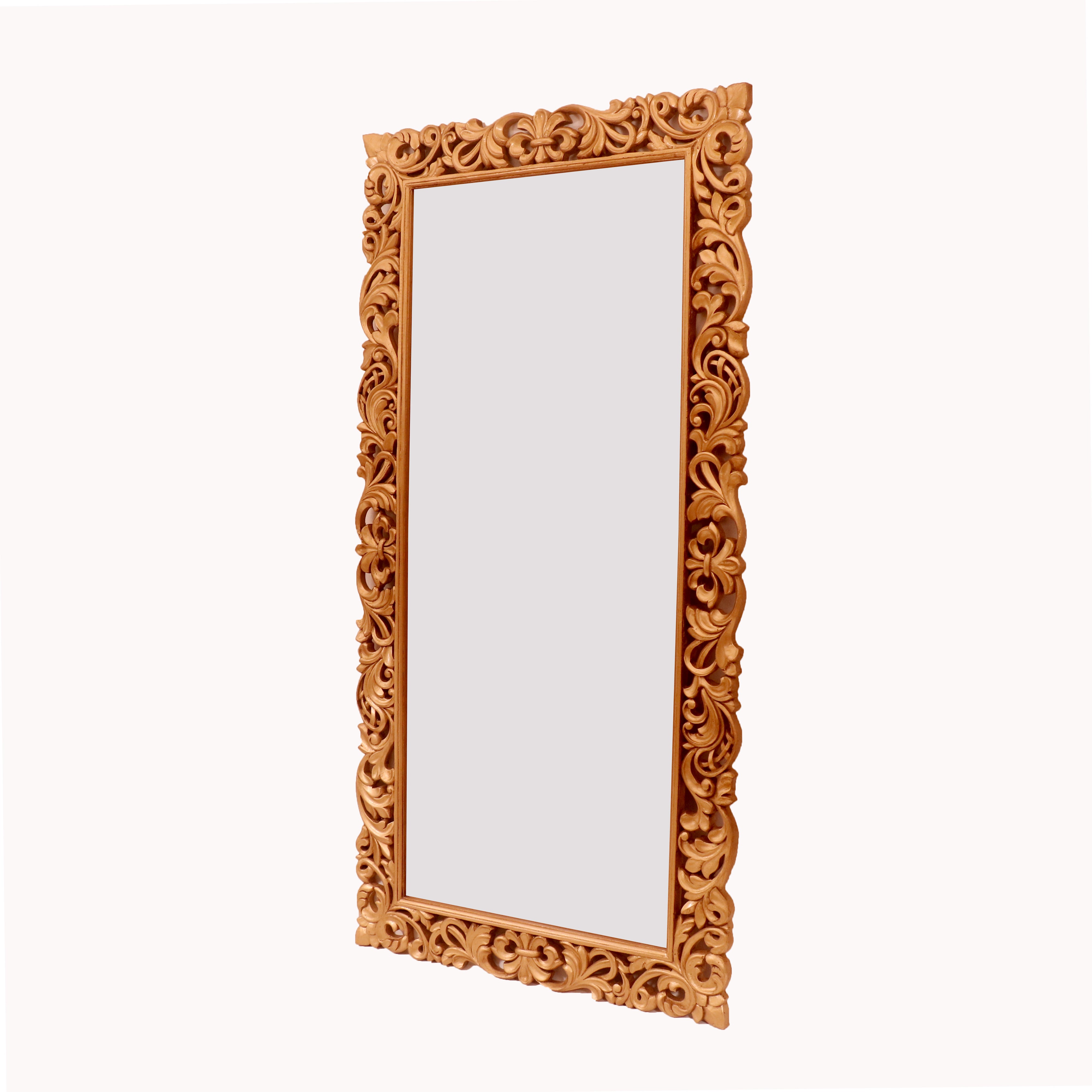 Golden Leaf Mirror Mirror