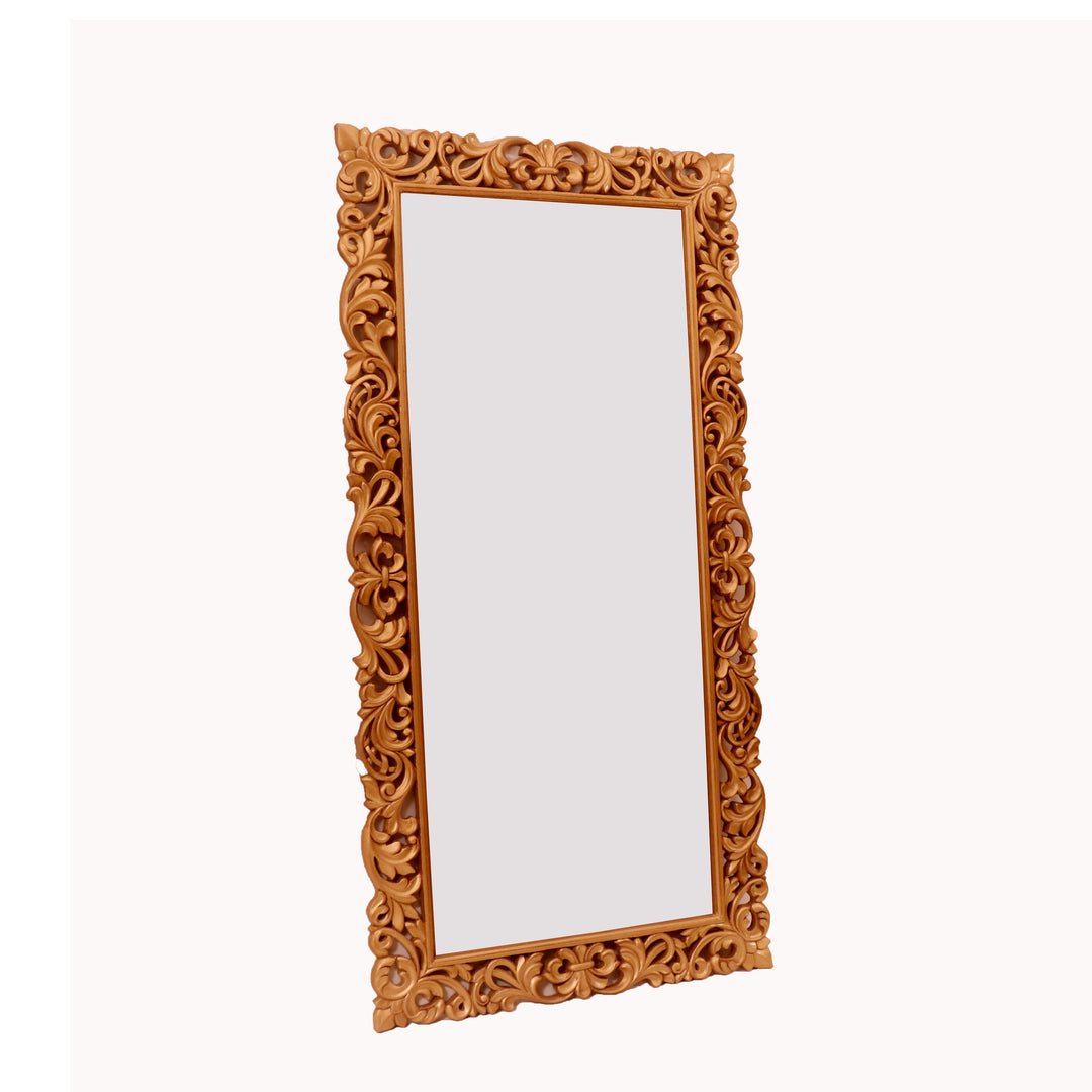 Golden Leaf Mirror Mirror